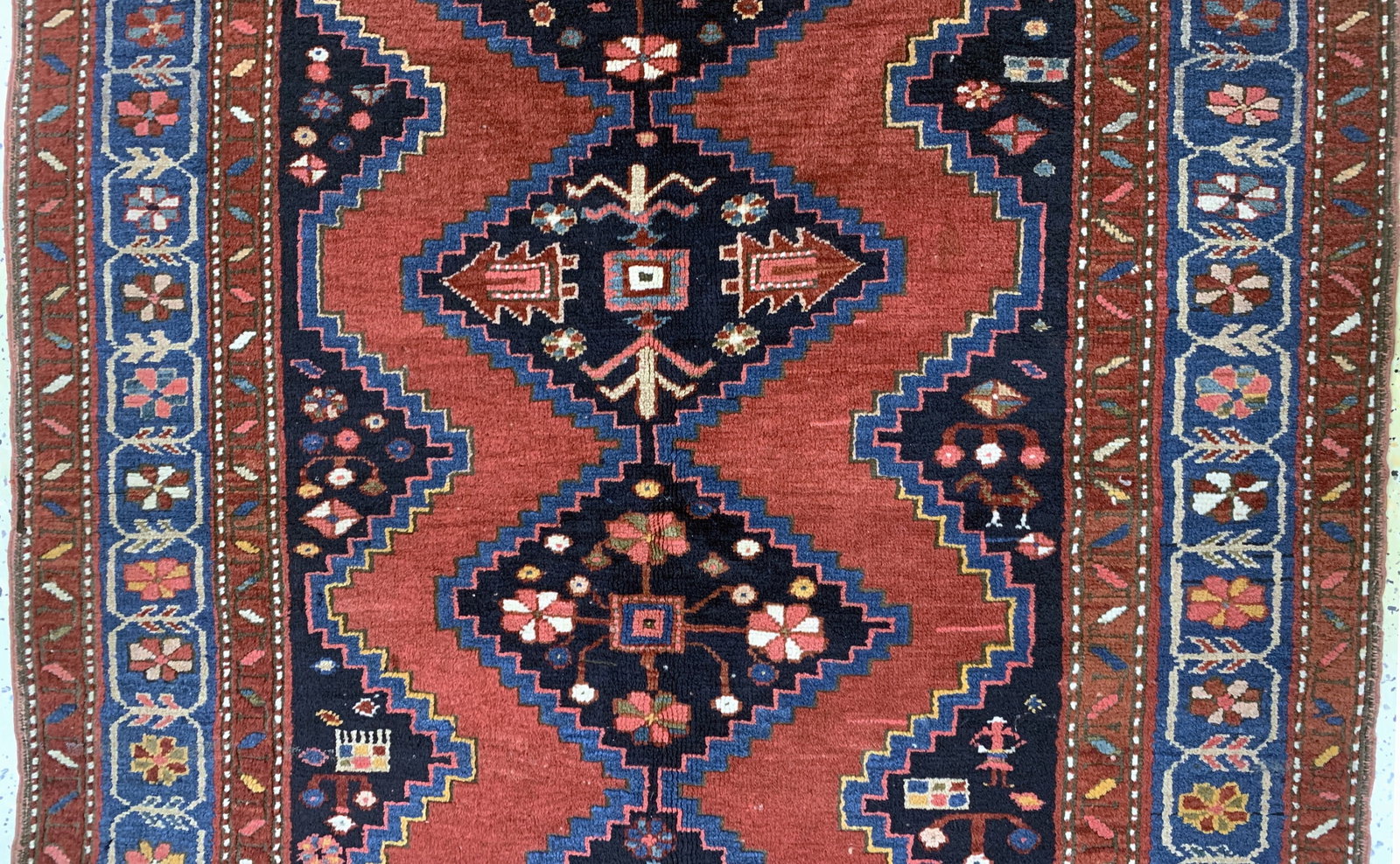 Karabagh antique, Caucasus, around 1900, wool on wool - 3