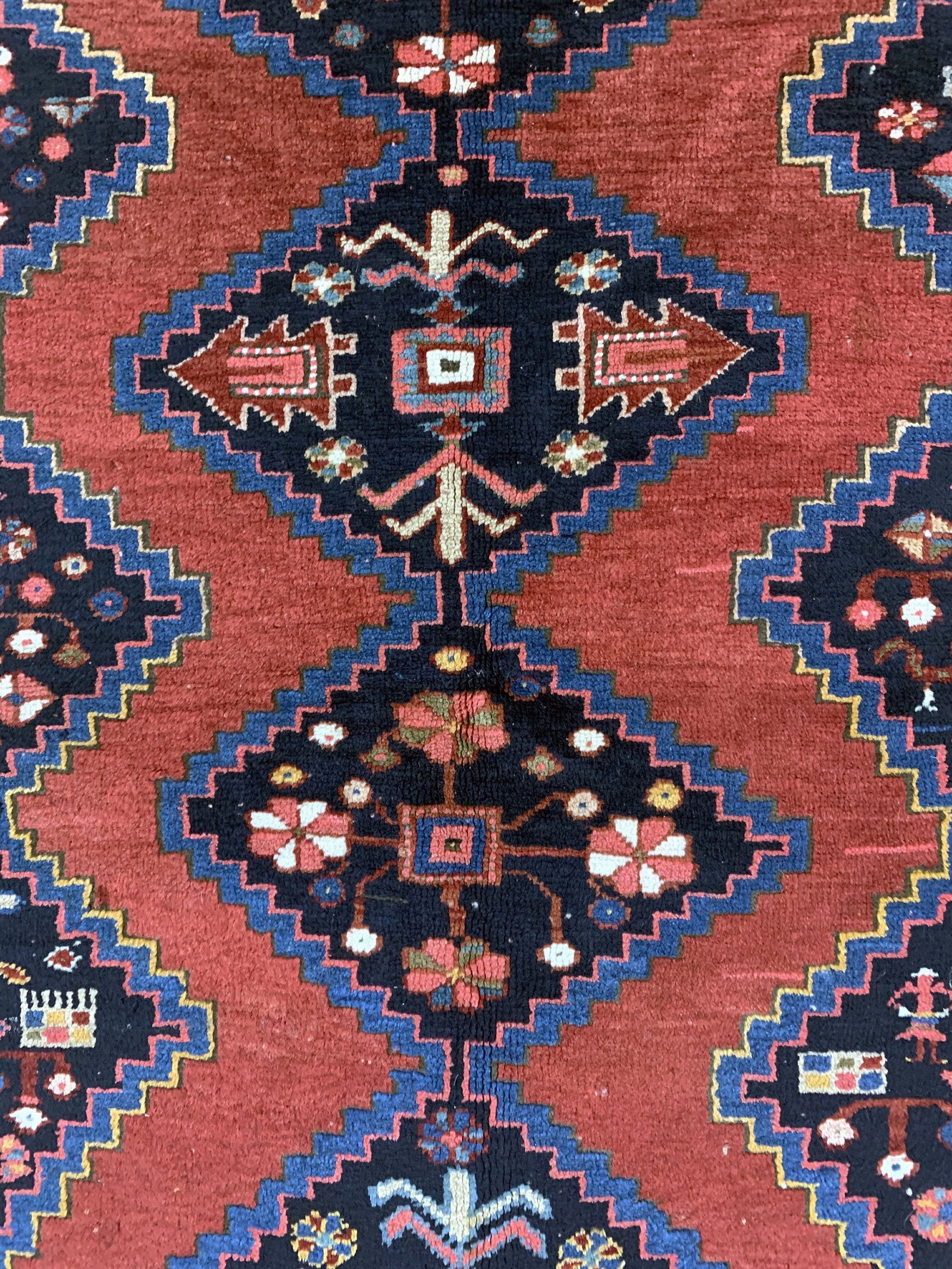 Karabagh antique, Caucasus, around 1900, wool on wool - 5