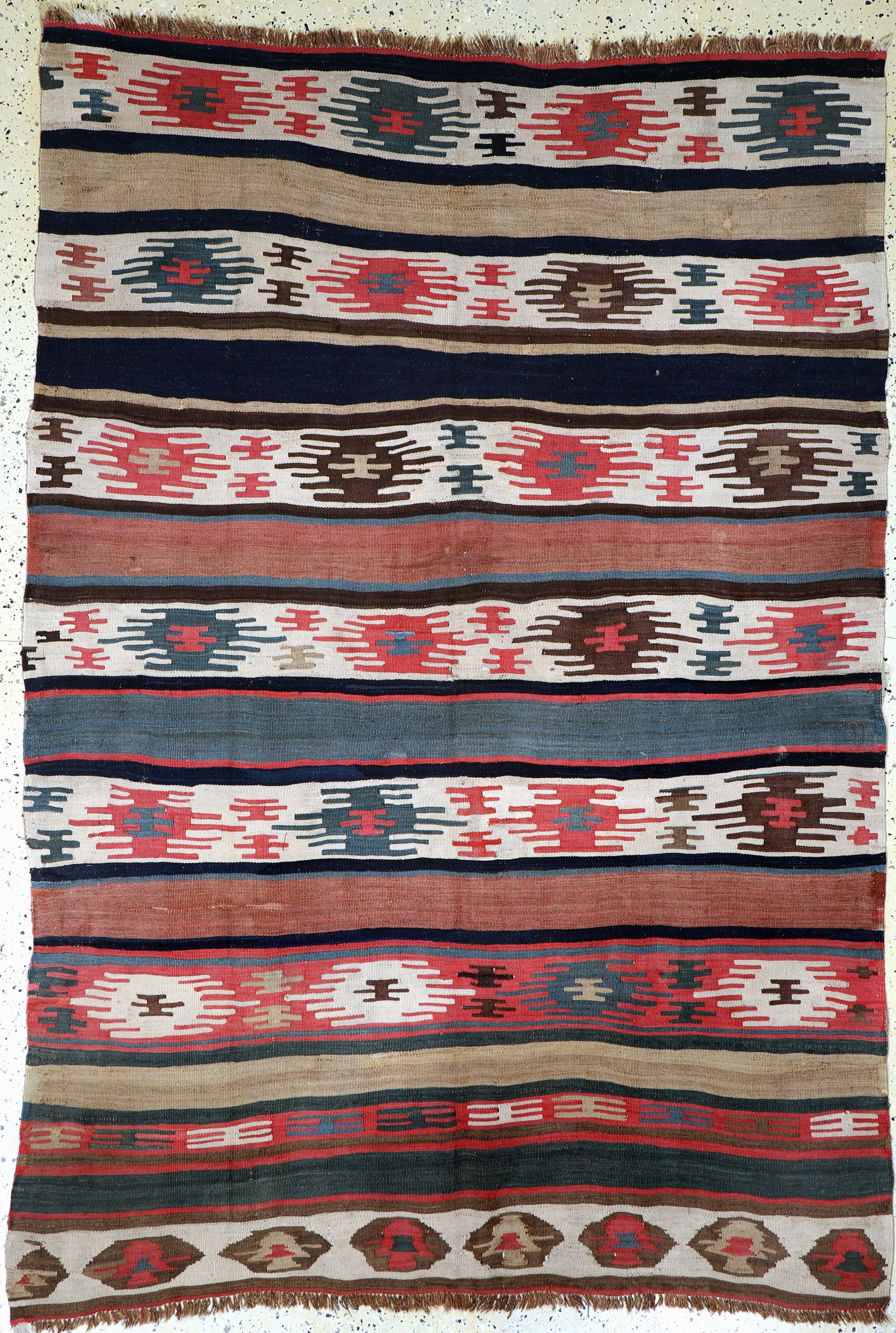 Anatol Kilim antique, Turkey, 19th century, wool on (1 of 7)