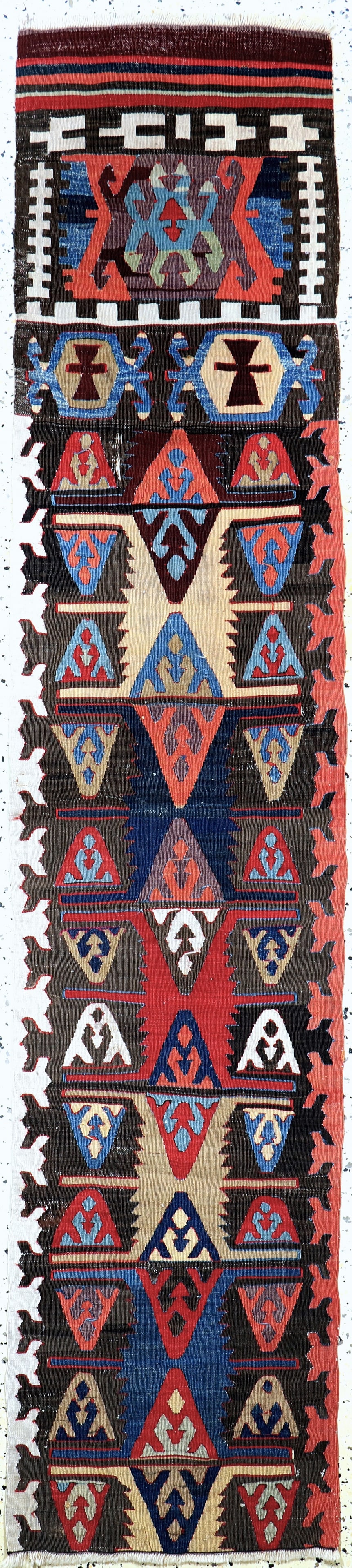 Anatol Kilim Fragment, Turkey, 19th century, wool on (1 of 5)