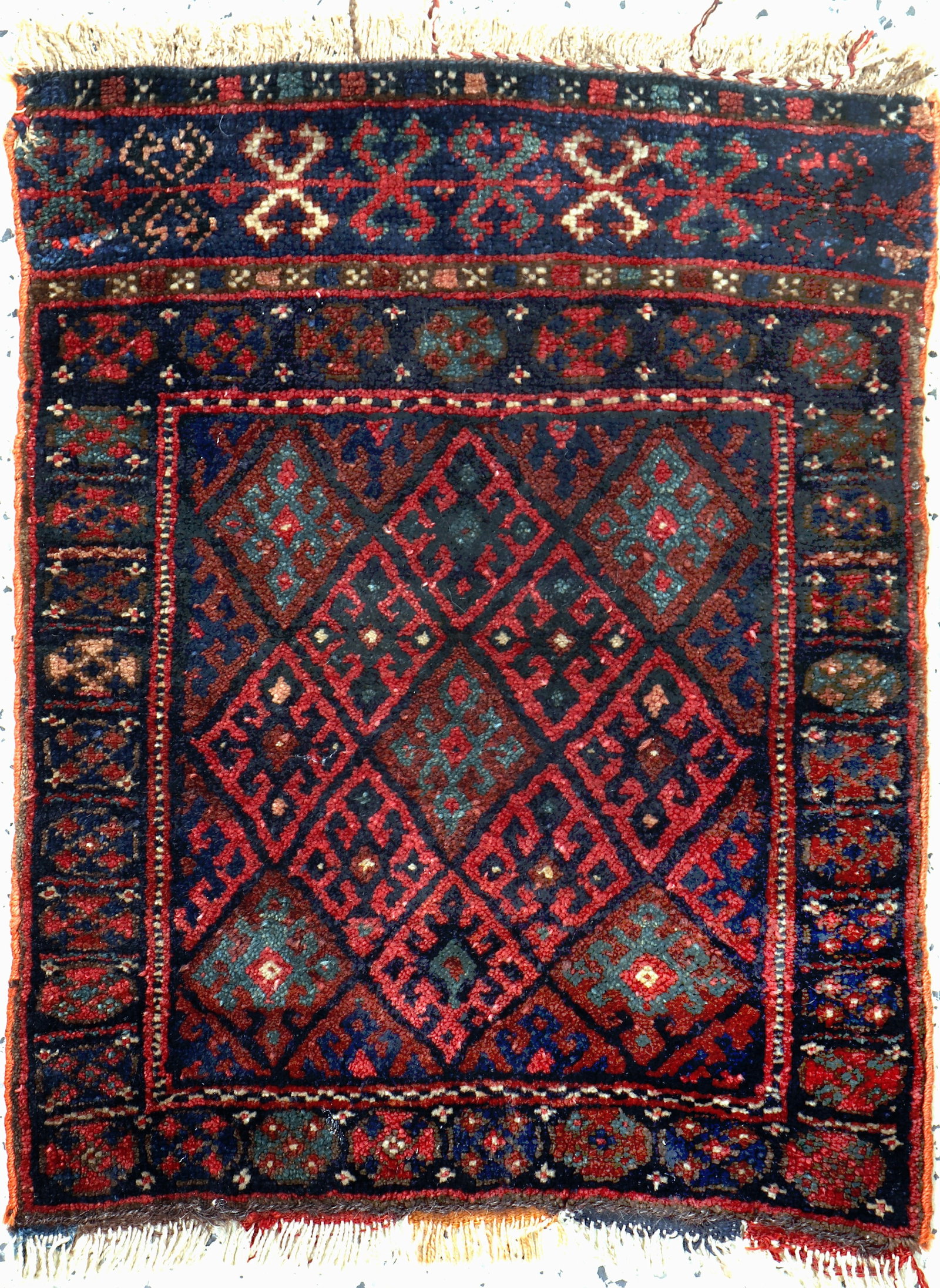 #'Jaf#'antique, Persia, around 1900, wool on wool (1 of 4)