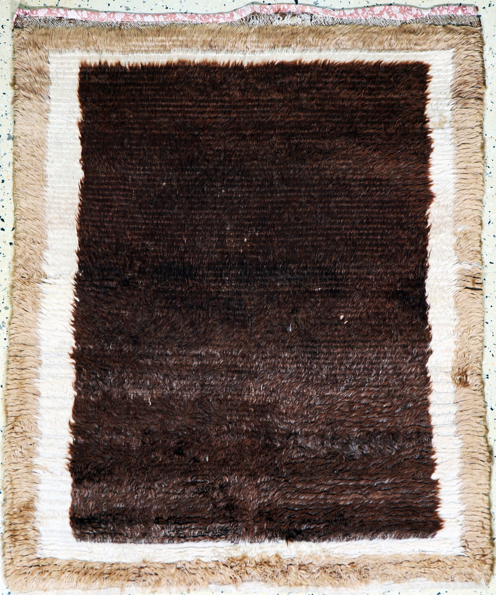 #'Tuelue#' sleeping carpet, Turkey, early 20th century: #'Tuelue#' sleeping carpet, Turkey, early 20th century, wool on wool, approx. 128 x 106 cm, condition: 2. Rugs, Carpets & Flatweaves