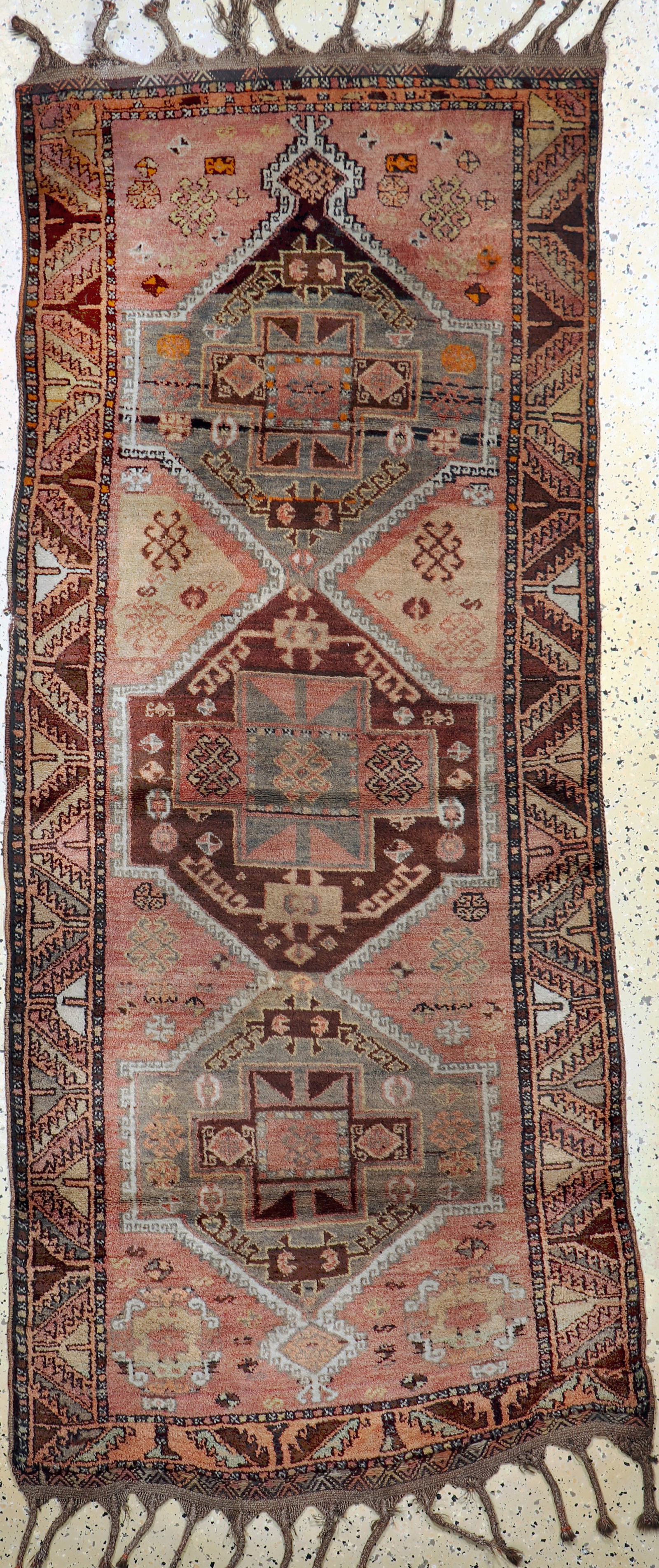 Yueruek antique, Turkey, around 1900, wool on wool (1 of 6)
