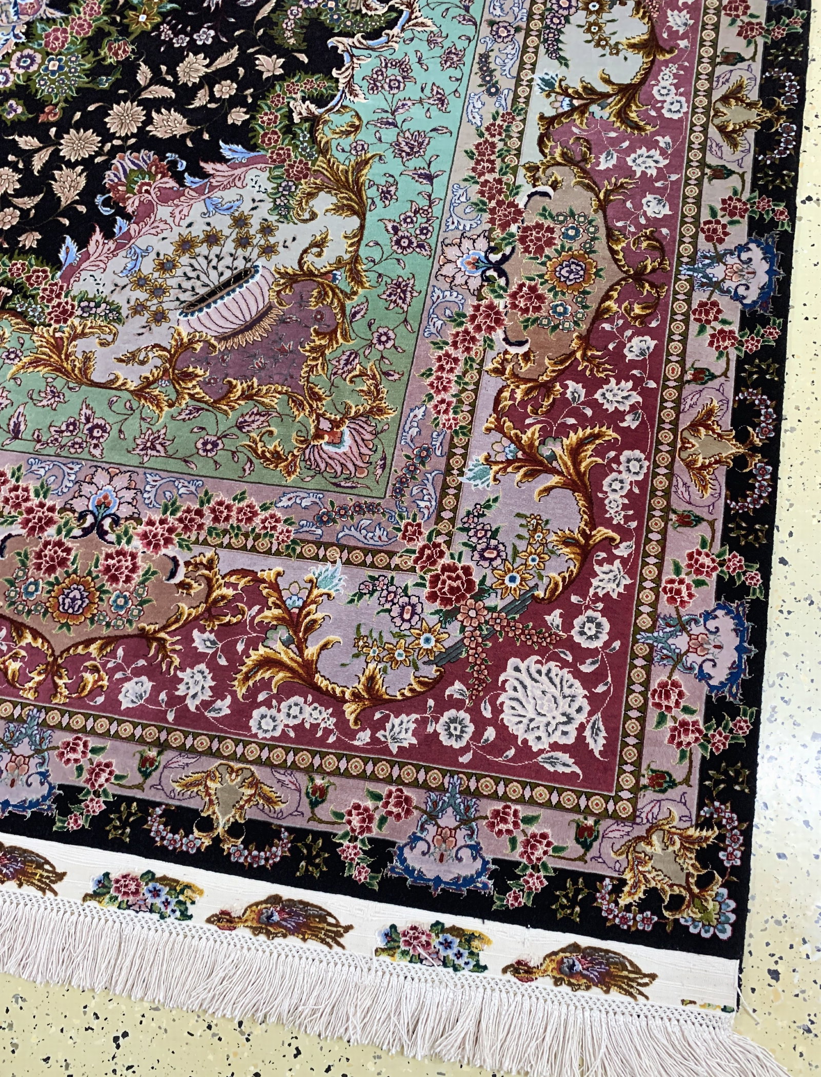 Tabriz fine(60 Raj) signed, Persia, mid-20th century - 2