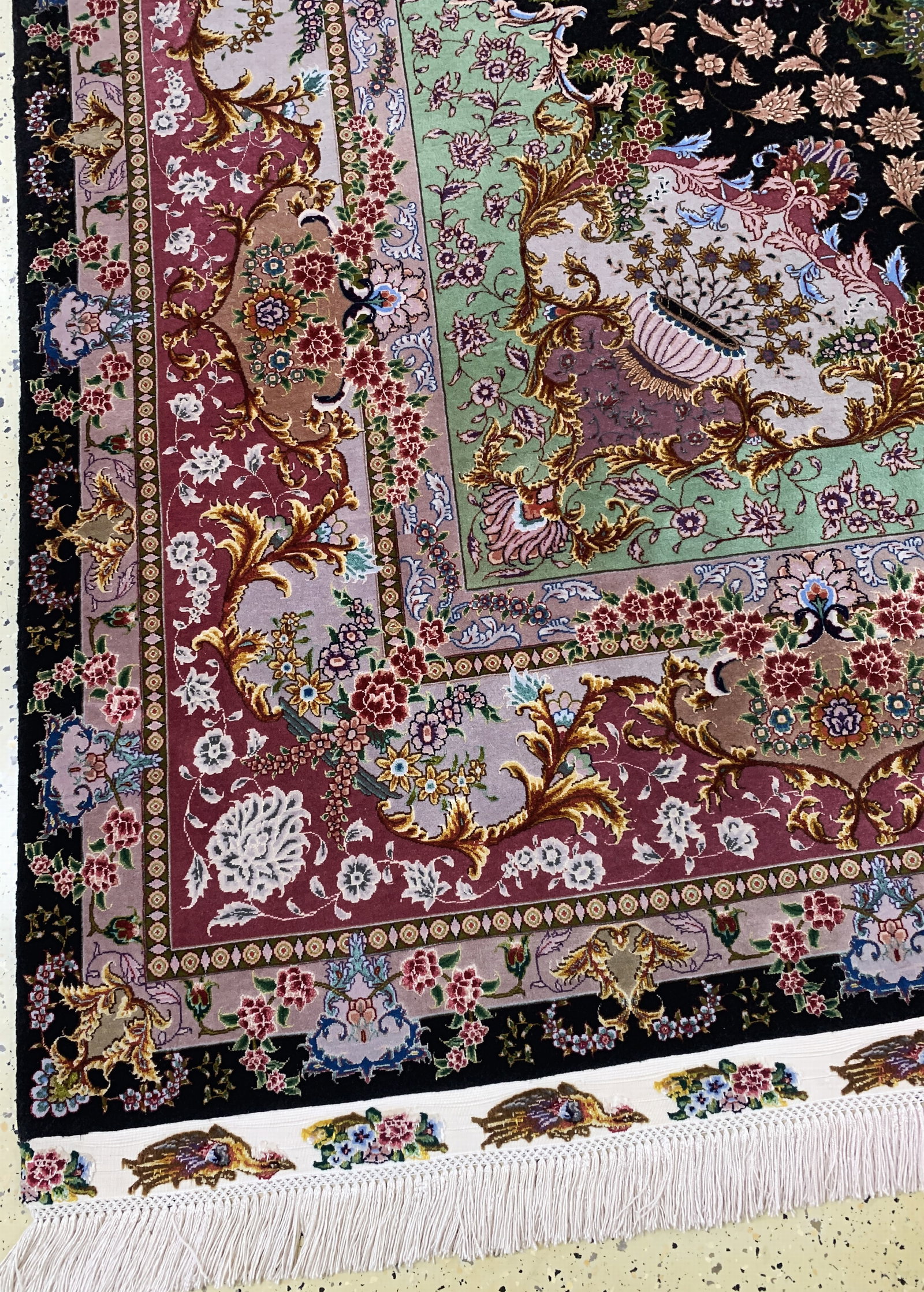 Tabriz fine(60 Raj) signed, Persia, mid-20th century - 3