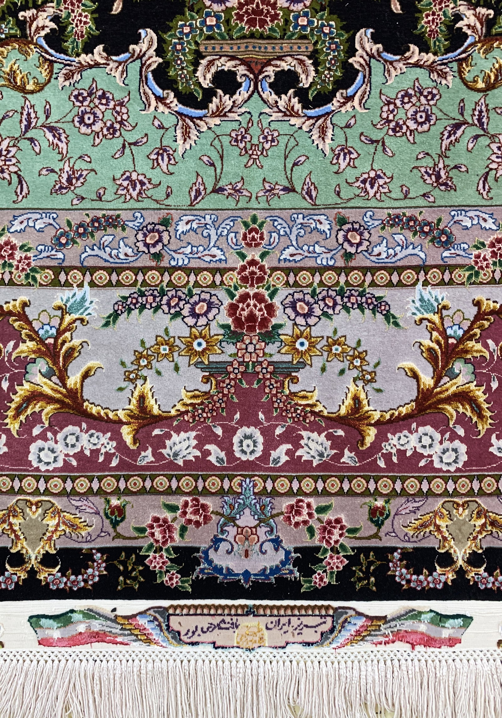 Tabriz fine(60 Raj) signed, Persia, mid-20th century - 4