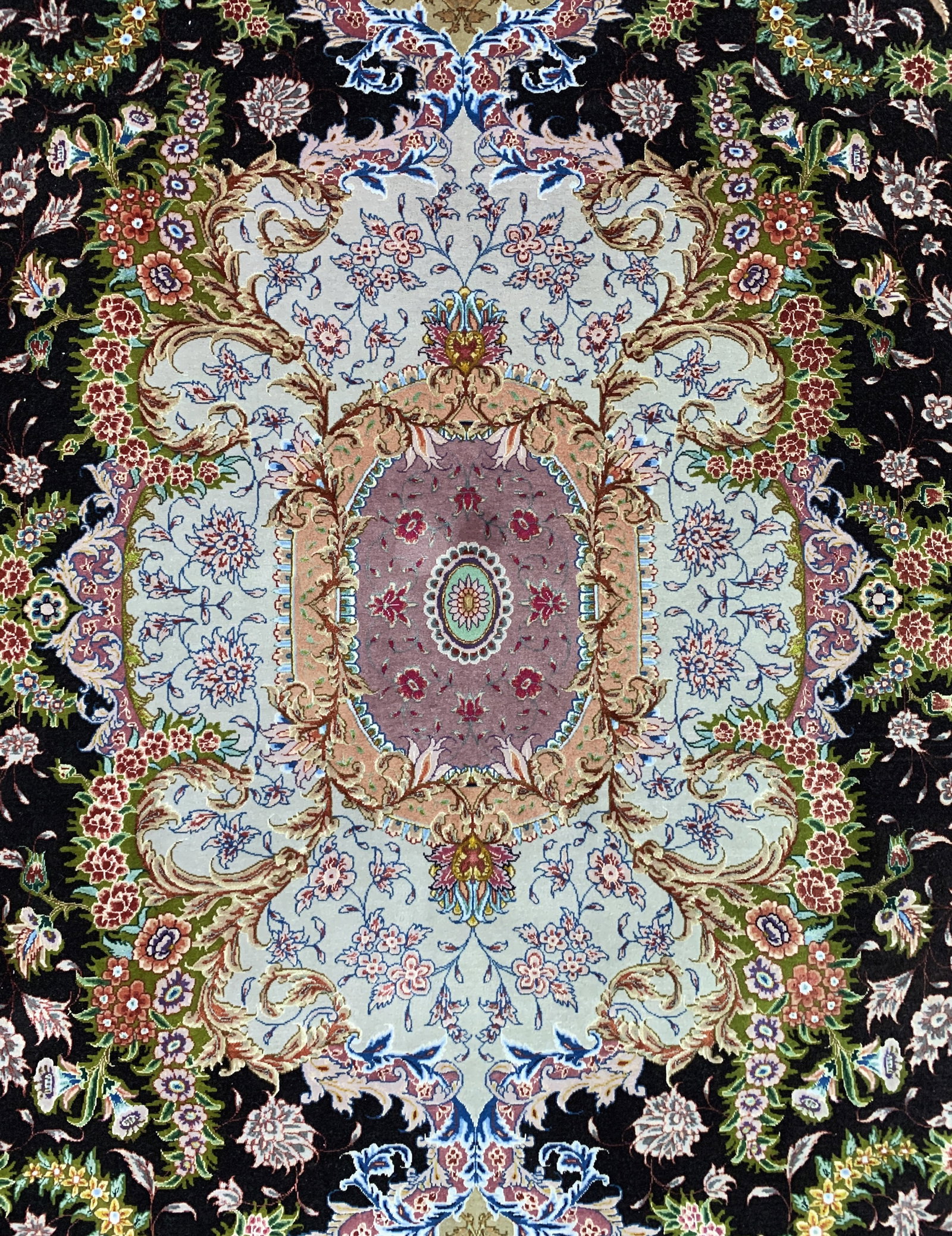 Tabriz fine(60 Raj) signed, Persia, mid-20th century - 6