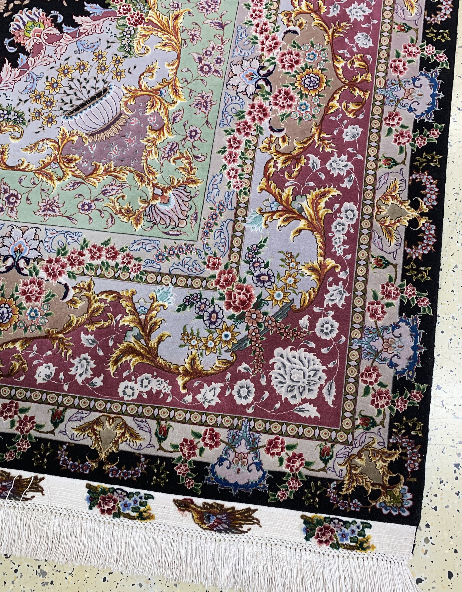 Tabriz fine(60 Raj) signed, Persia, mid-20th century - 8