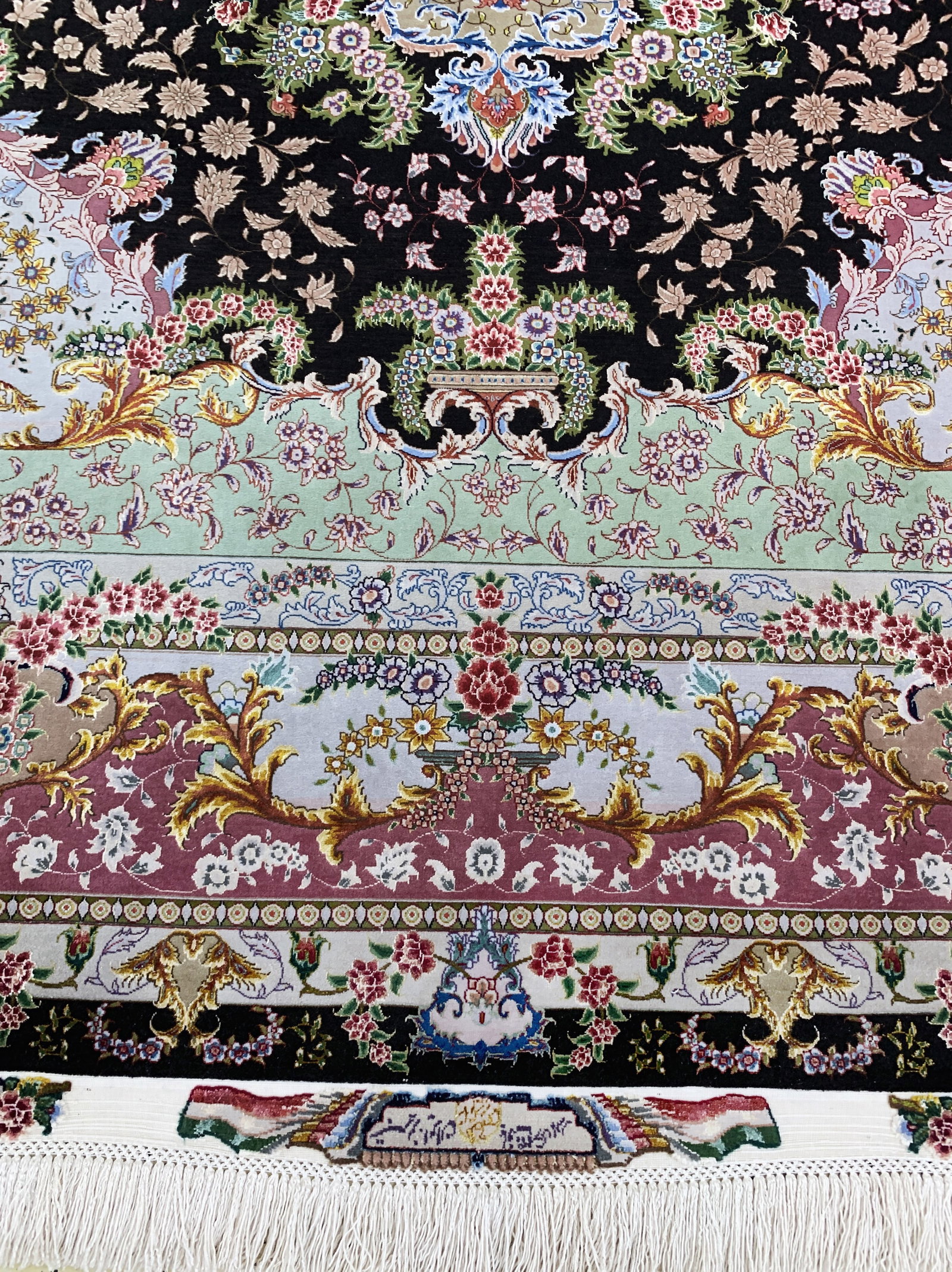 Tabriz fine(60 Raj) signed, Persia, mid-20th century - 9