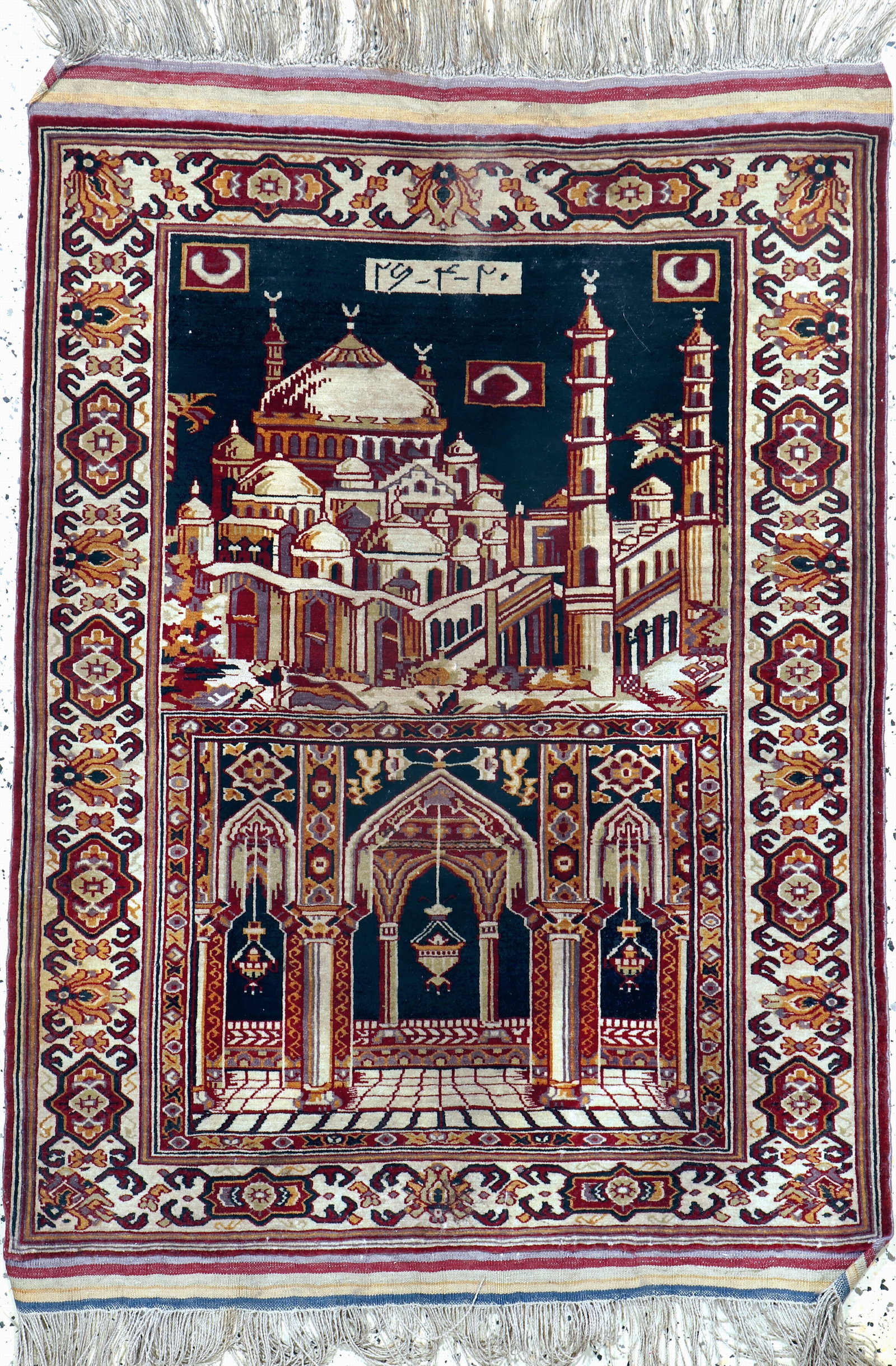 Zakini fine old, Afghanistan, mid-20th century: Zakini fine old, Afghanistan, mid-20th century, wool on wool, approx. 125 x 90 cm, condition: 2. Rugs, Carpets & Flatweaves