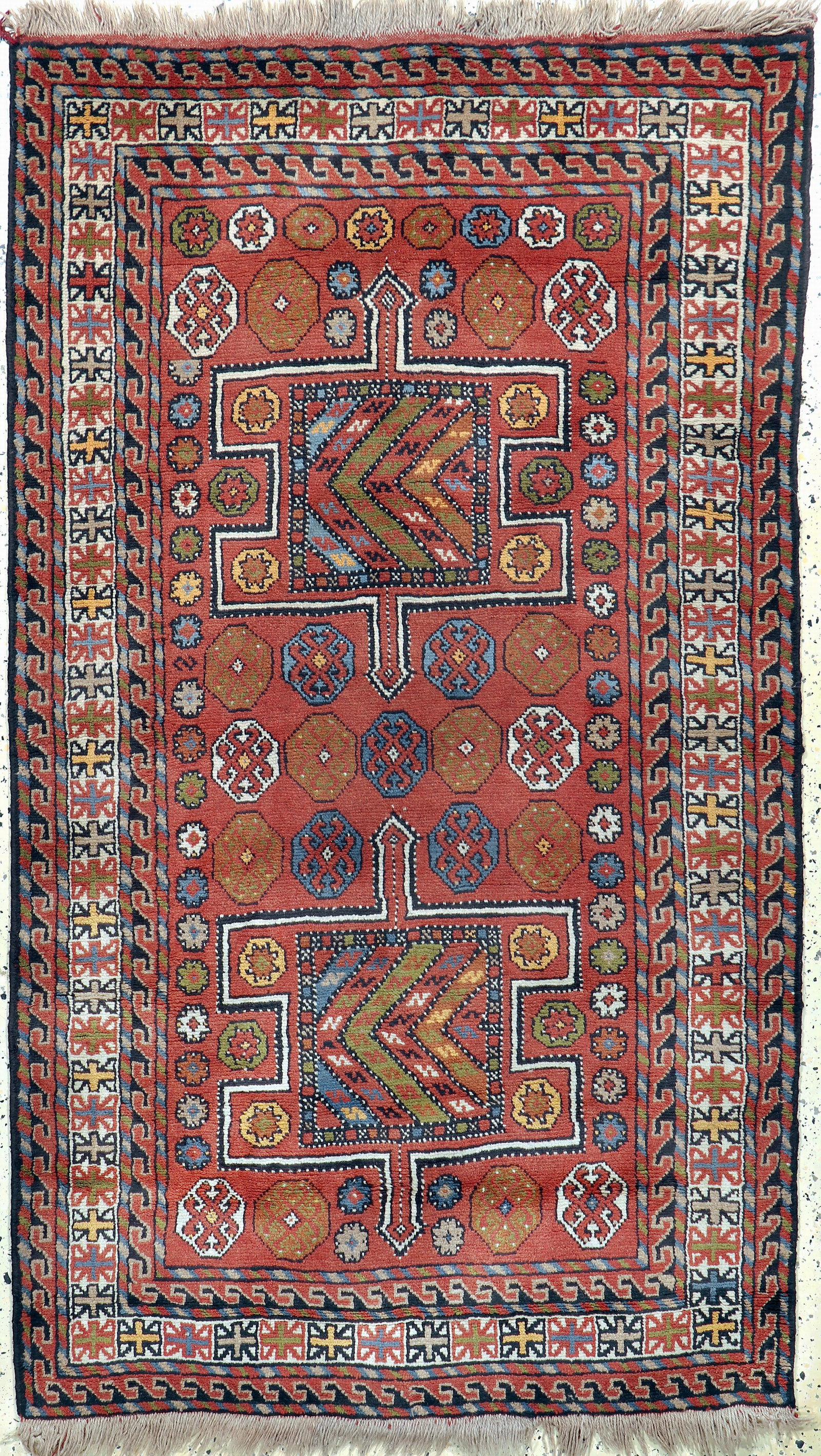 Gouchan, Persia, late 20th century, wool on wool: Gouchan, Persia, late 20th century, wool on wool, approx. 195 x 114 cm, condition: 2. Rugs, Carpets & Flatweaves