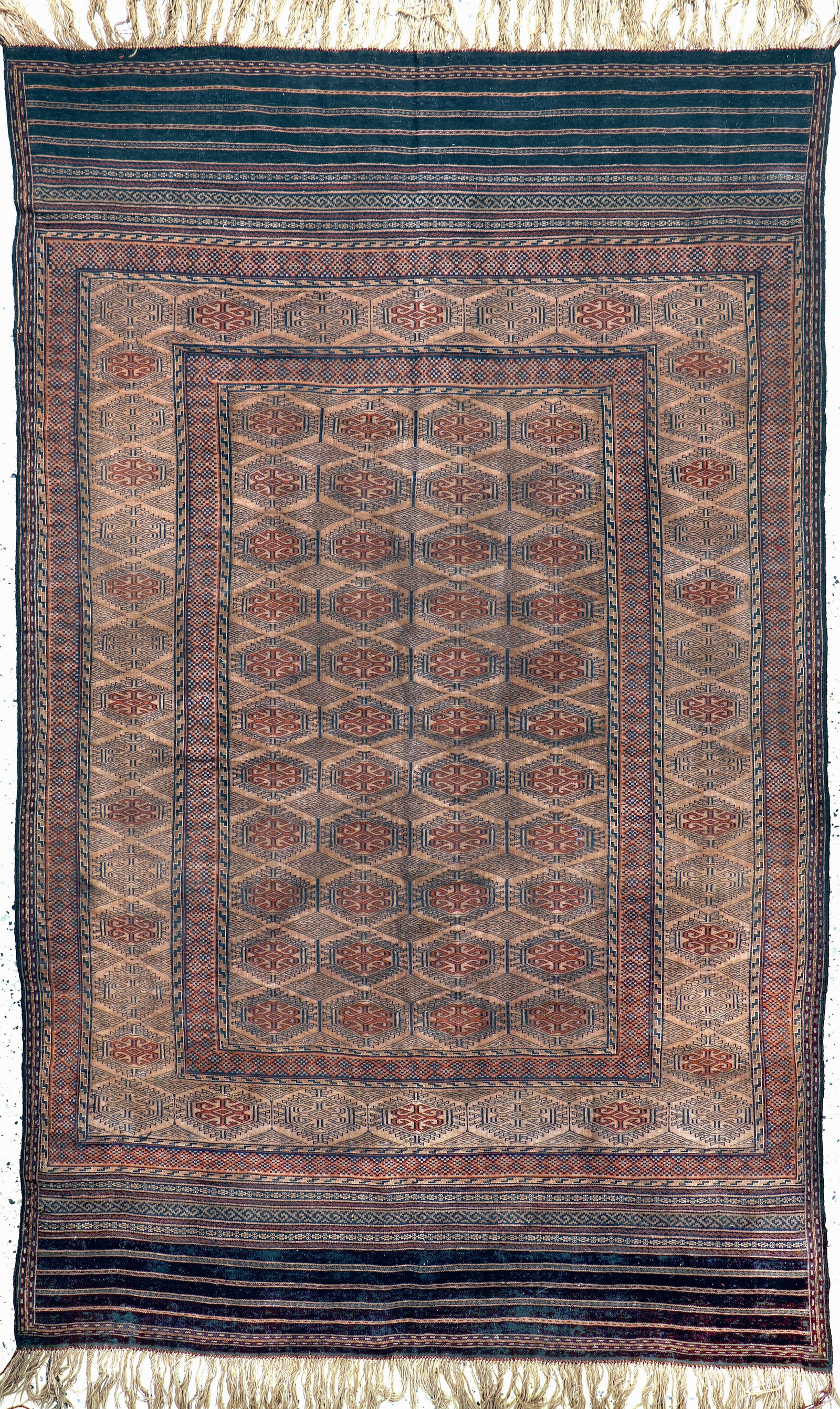 Baloch Sumakh old, Persia, early 20th century,wool on: Baloch Sumakh old, Persia, early 20th century,wool on wool, approx. 275 x 173 cm, condition:2. Rugs, Carpets & Flatweaves