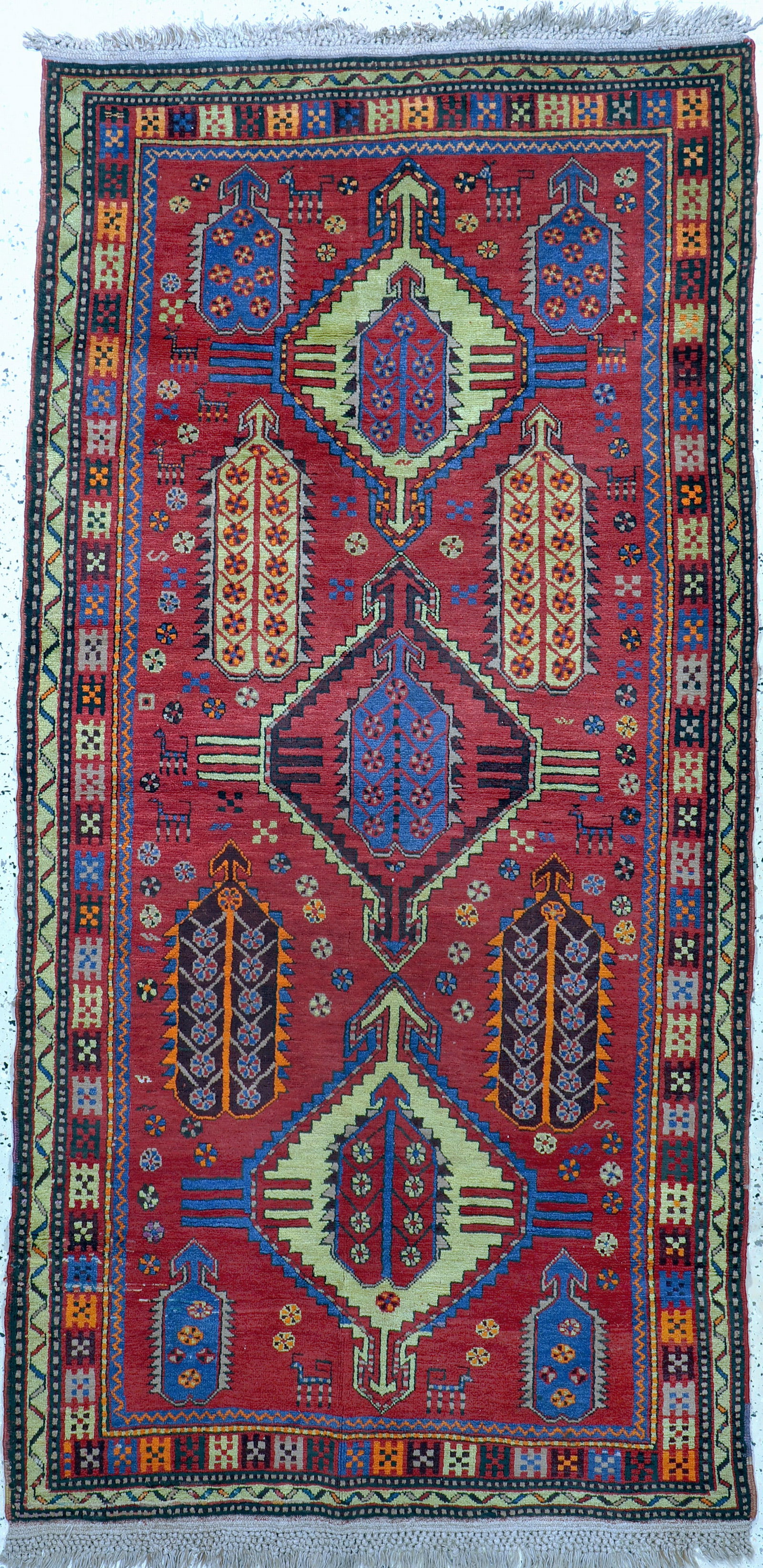 Konya old, Turkey, mid-20th century, wool on wool (1 of 6)