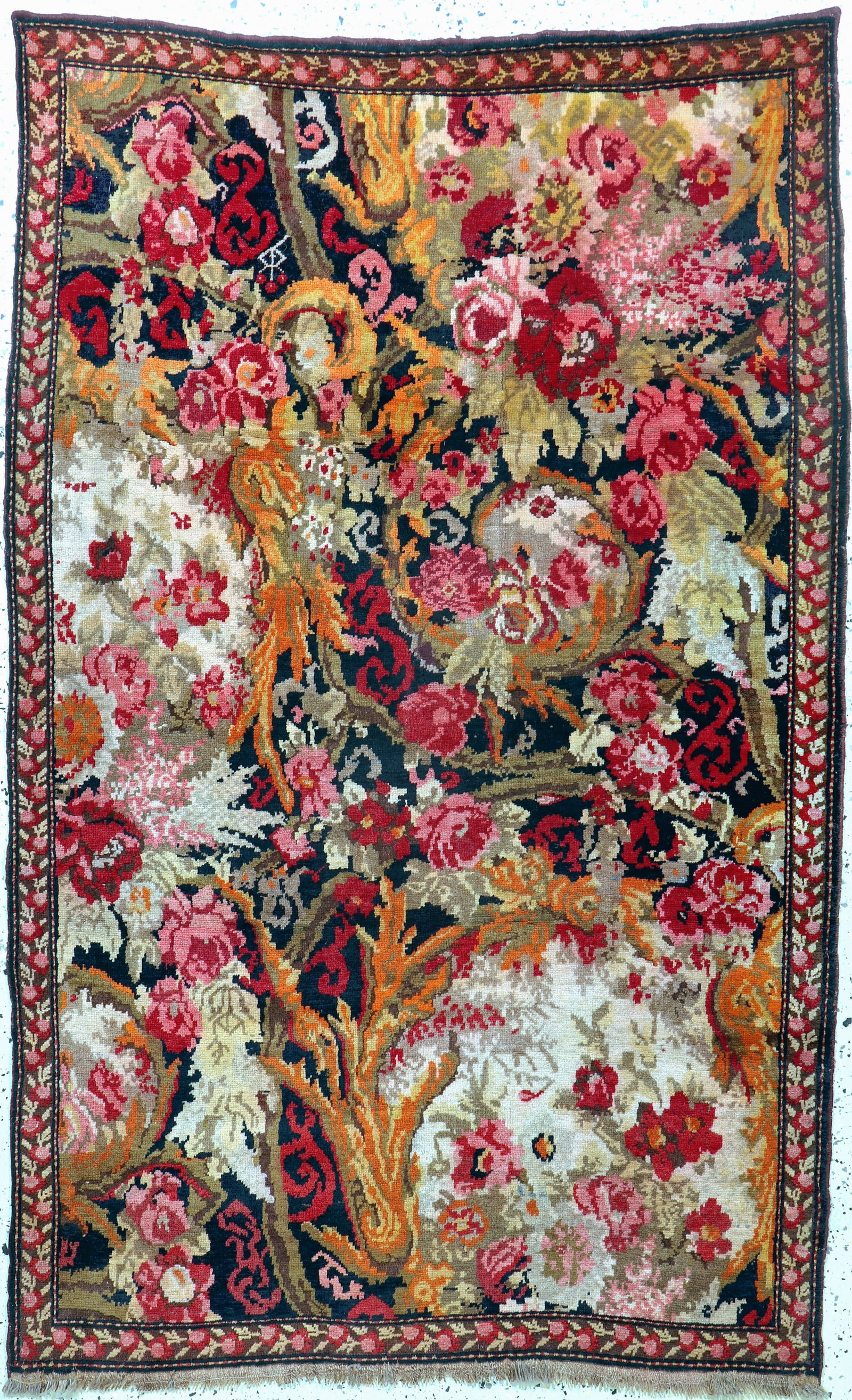 Karabagh antique, Caucasus, around 1900, wool on wool (1 of 6)