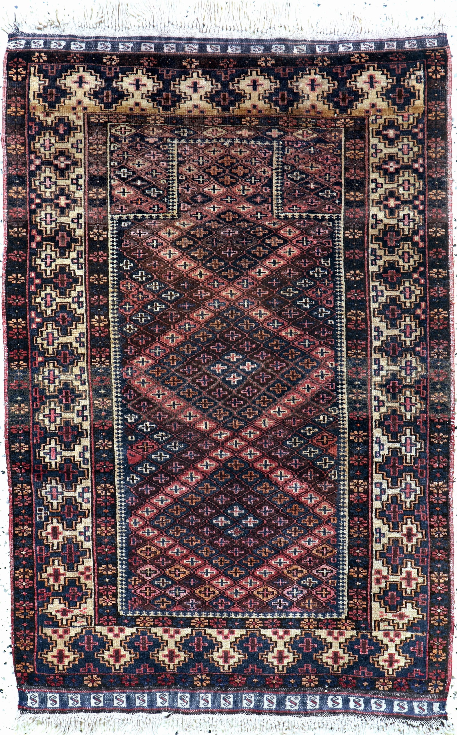 Zakini#'Prayer Rug#', Afghanistan, early 20th century (1 of 6)
