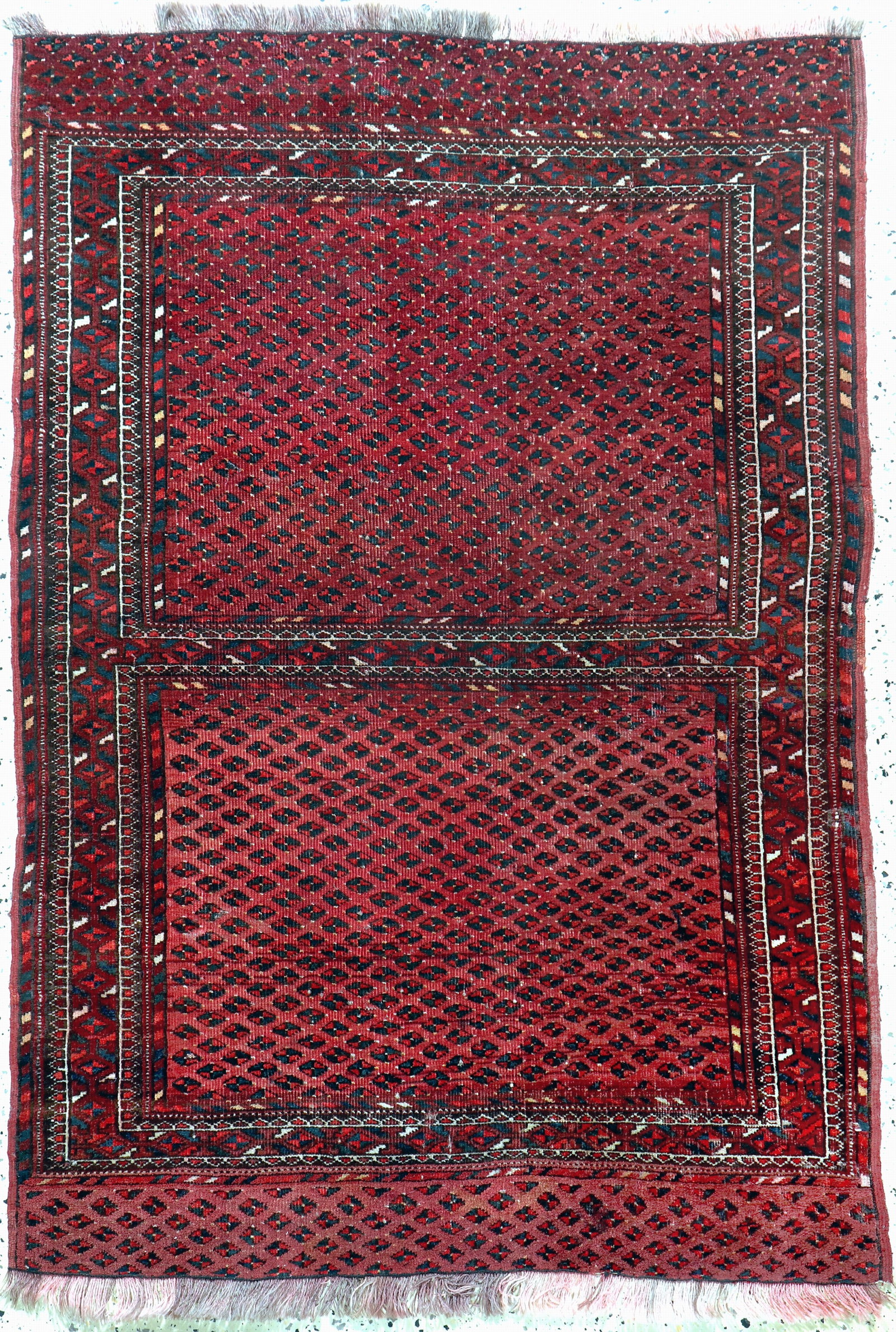 Yomud antique, Turkmenistan, around 1900, woolon wool (1 of 5)