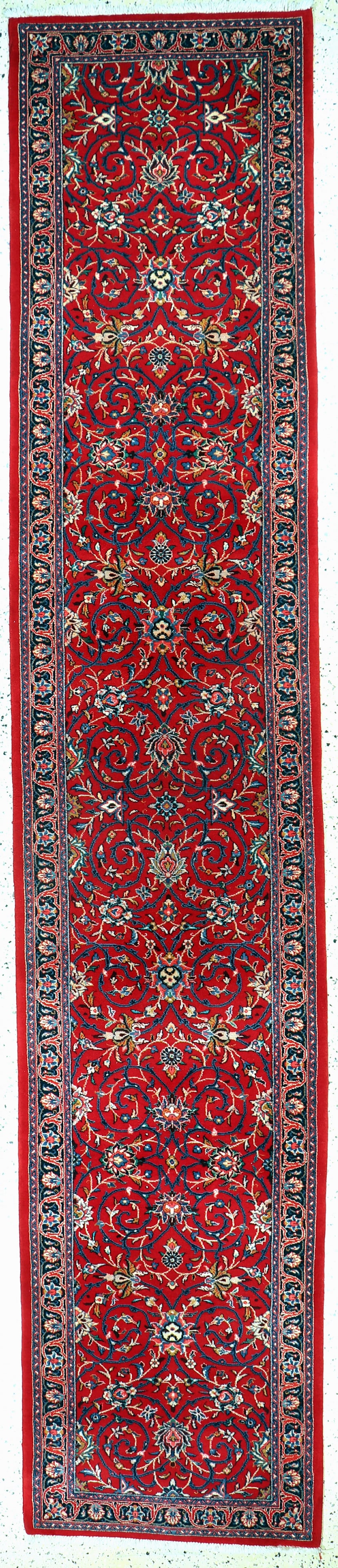 Saruk, Persia, late 20th century, wool on cotton: Saruk, Persia, late 20th century, wool on cotton, approx. 435 x 85 cm, condition: 1- 2.Rugs, Carpets & Flatweaves