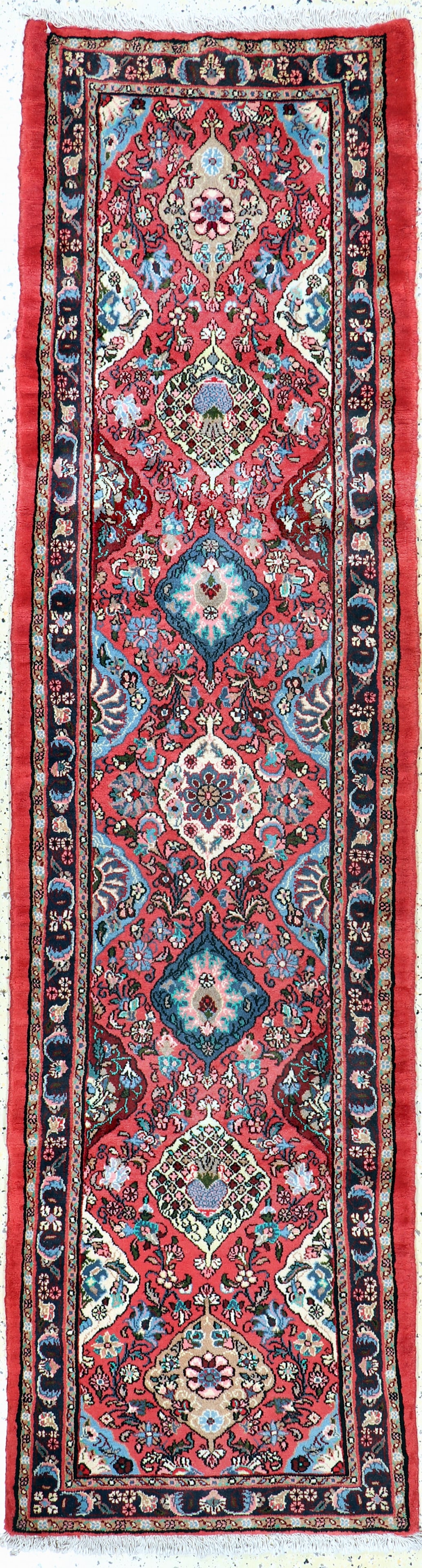 Mehraban old, Persia, mid-20th century, wool on cotton: Mehraban old, Persia, mid-20th century, wool on cotton, approx. 293 x 77 cm, condition: 2.Rugs, Carpets & Flatweaves