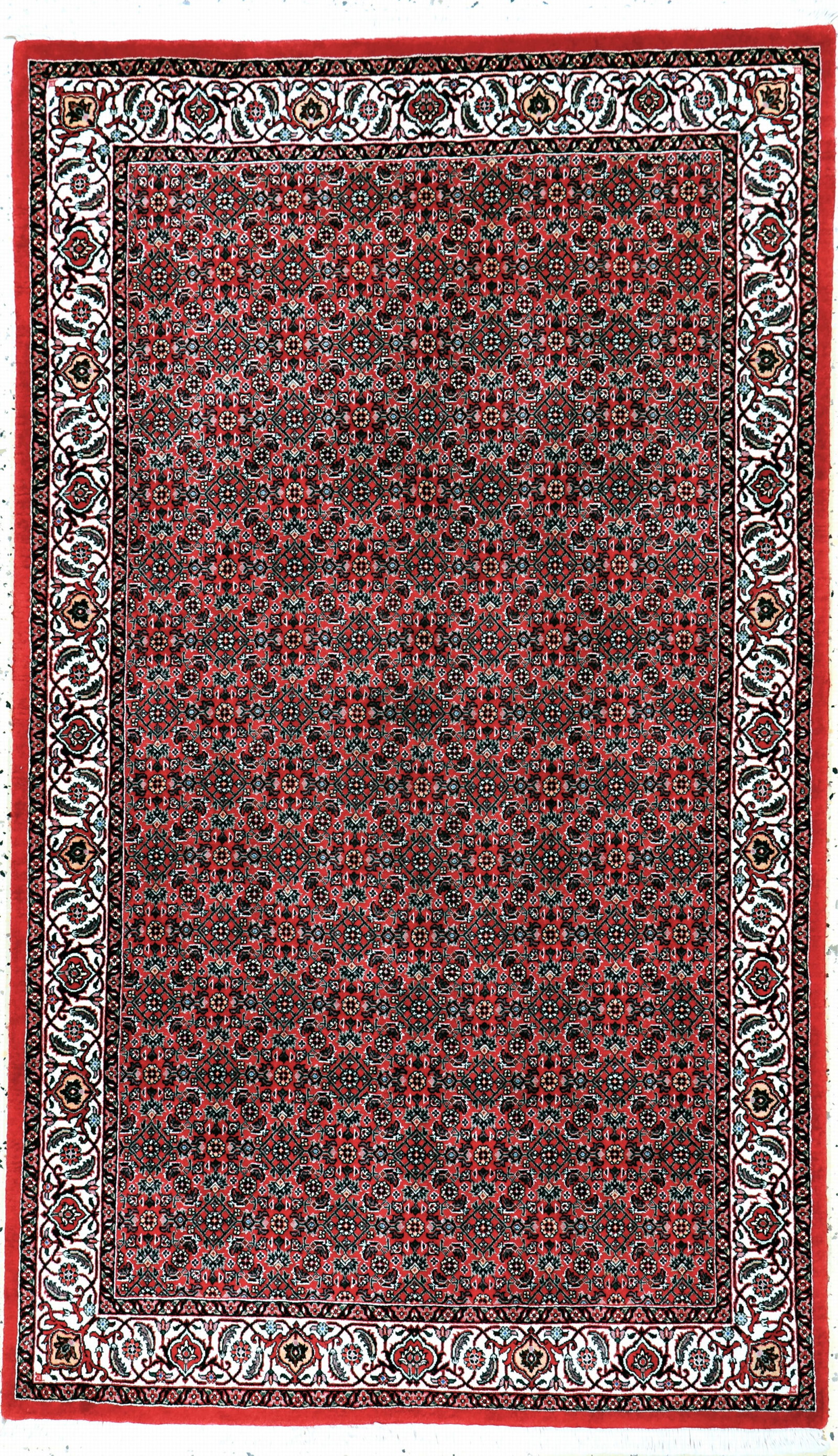 Bijar cork fine, Persia, late 20th century, corkwool: Bijar cork fine, Persia, late 20th century, corkwool with silk, approx. 186 x 110 cm, condition: (almost new). Rugs, Carpets & Flatweaves