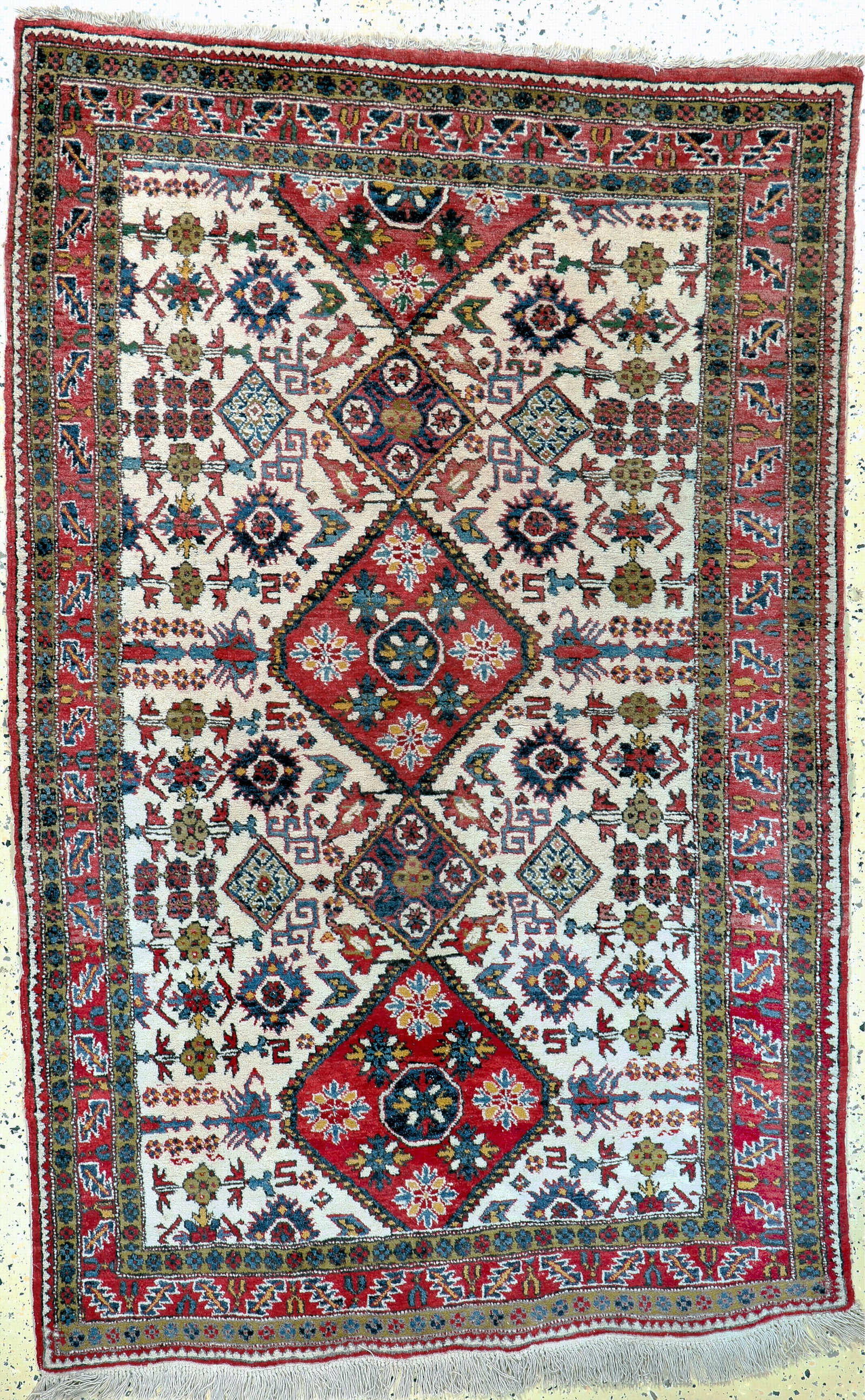 Ardebil old, Persia, early 20th century, wool on cotton: Ardebil old, Persia, early 20th century, wool on cotton, approx. 181 x 118 cm, condition: 2.Rugs, Carpets & Flatweaves