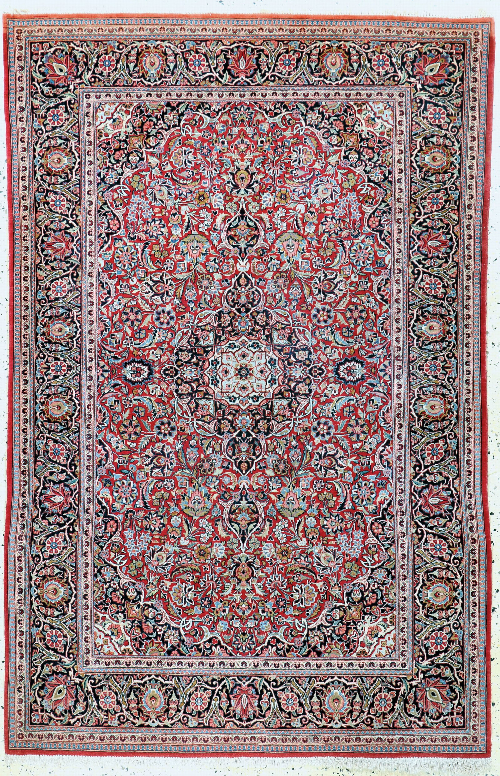 Kashan cork fine, Persia, early 20th century, corkwool on (1 of 8)