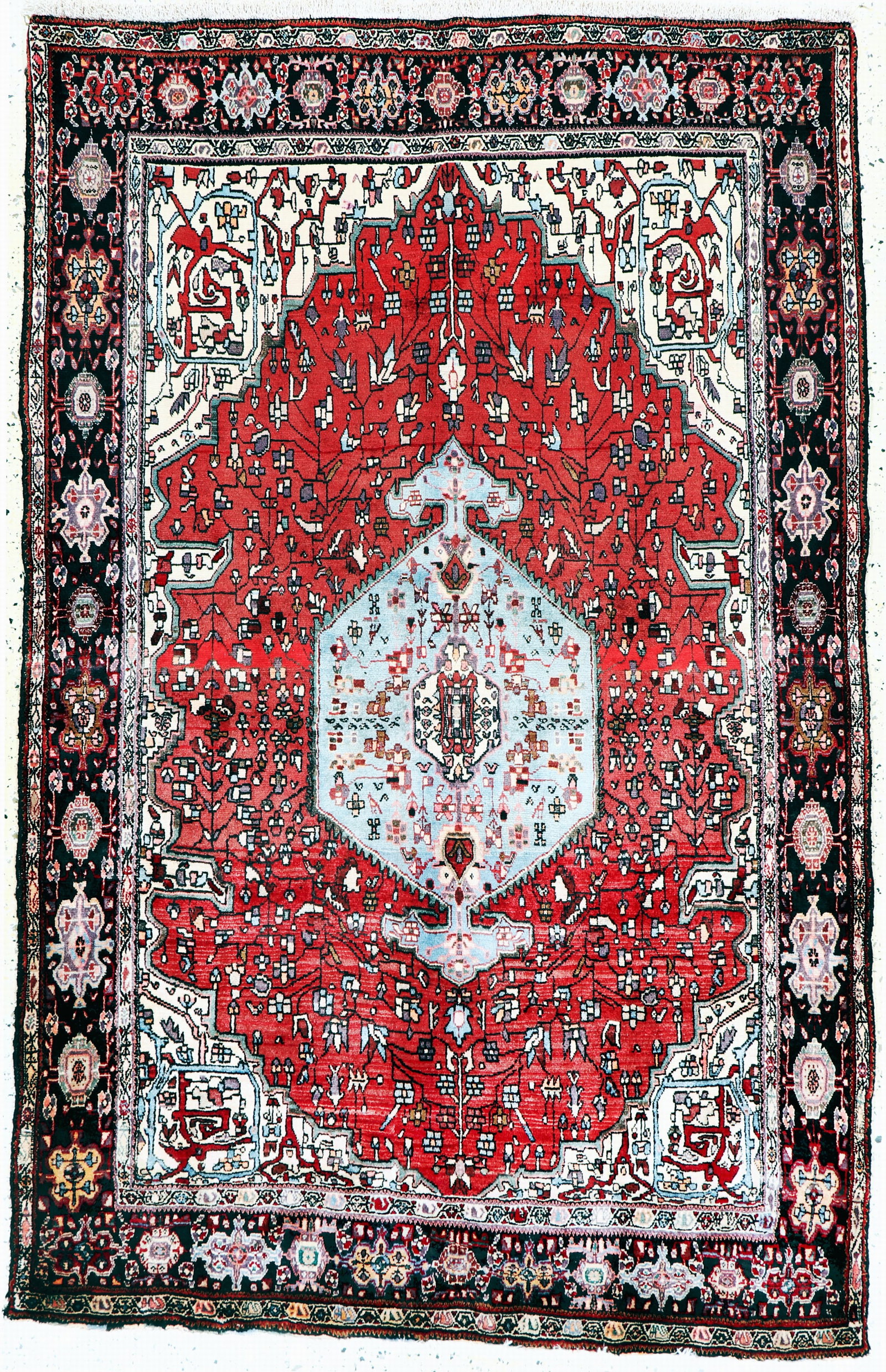 Gholtogh old, Persia, mid-20th century, wool on cotton: Gholtogh old, Persia, mid-20th century, wool on cotton, approx. 207 x 130 cm, condition: 2.Rugs, Carpets & Flatweaves