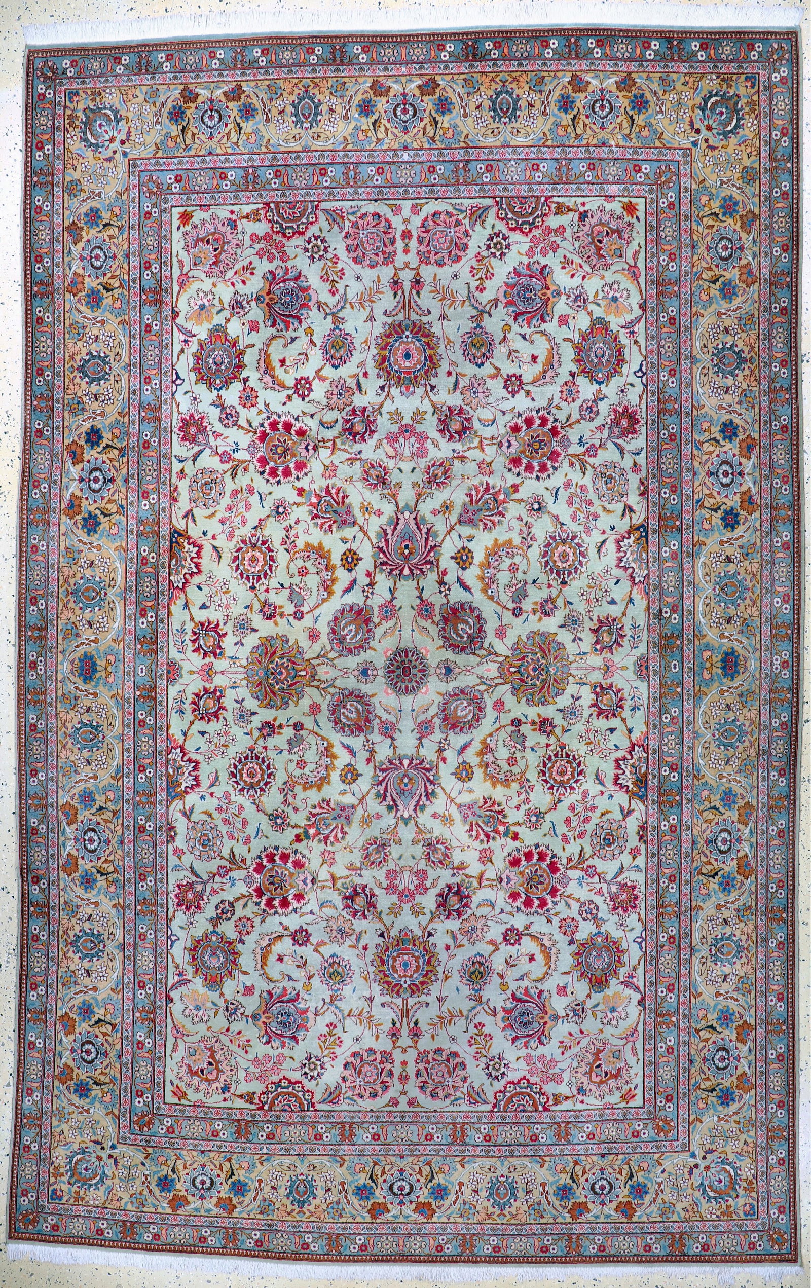 Kashan cork fine, Persia, mid-20th century, corkwool on (1 of 10)