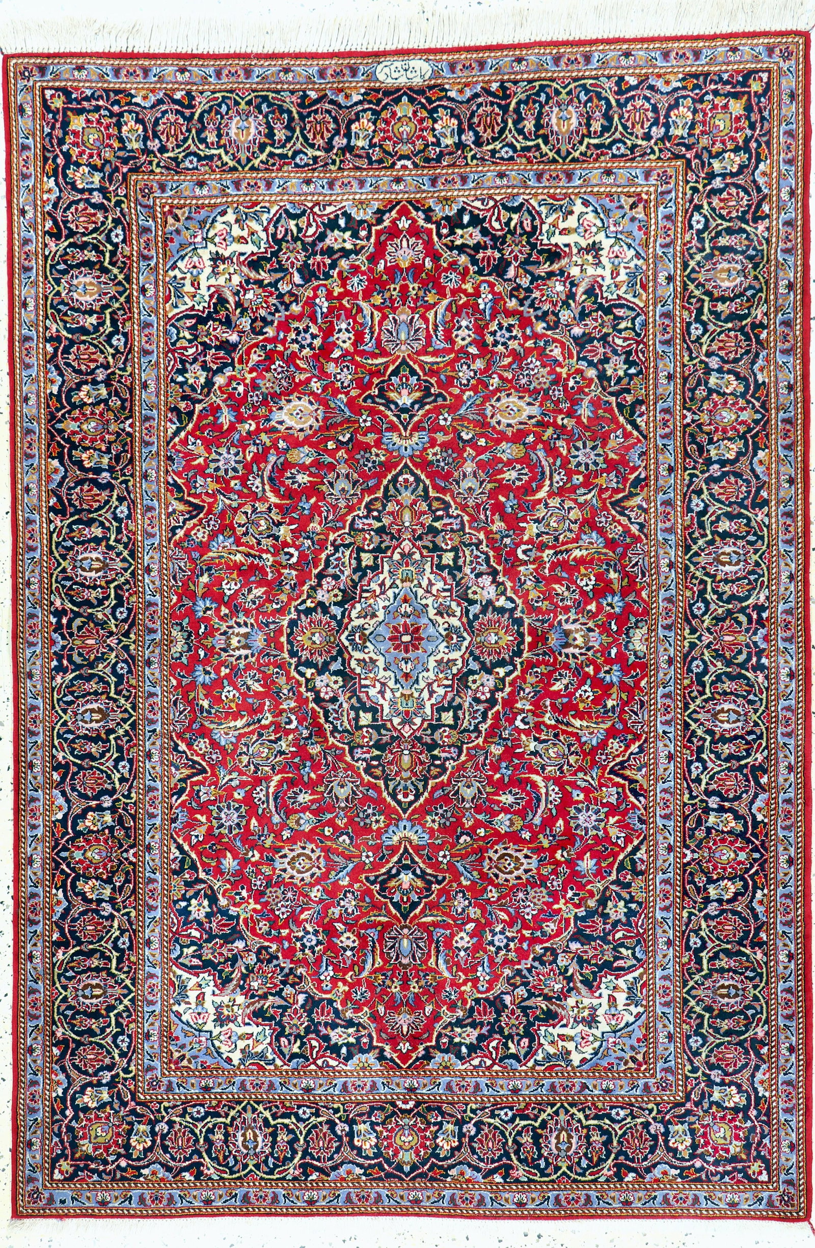 Kashan cork Persia, signiert'Schadsar', late 20th (1 of 7)