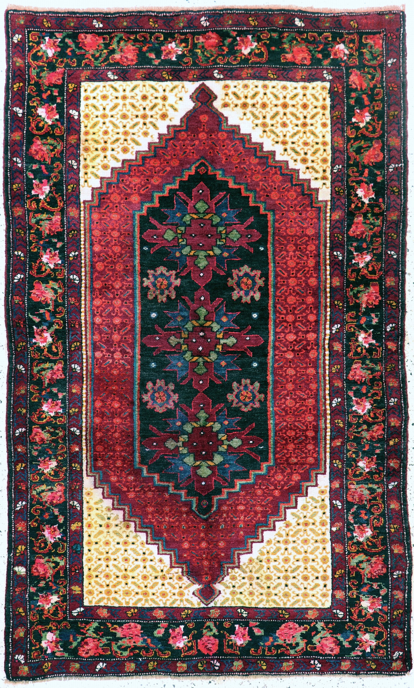 Karabagh Kazak old, Caucasus, early 20th century: Karabagh Kazak old, Caucasus, early 20th century, wool on wool, approx. 222 x 137 cm, condition: 2. Rugs, Carpets & Flatweaves