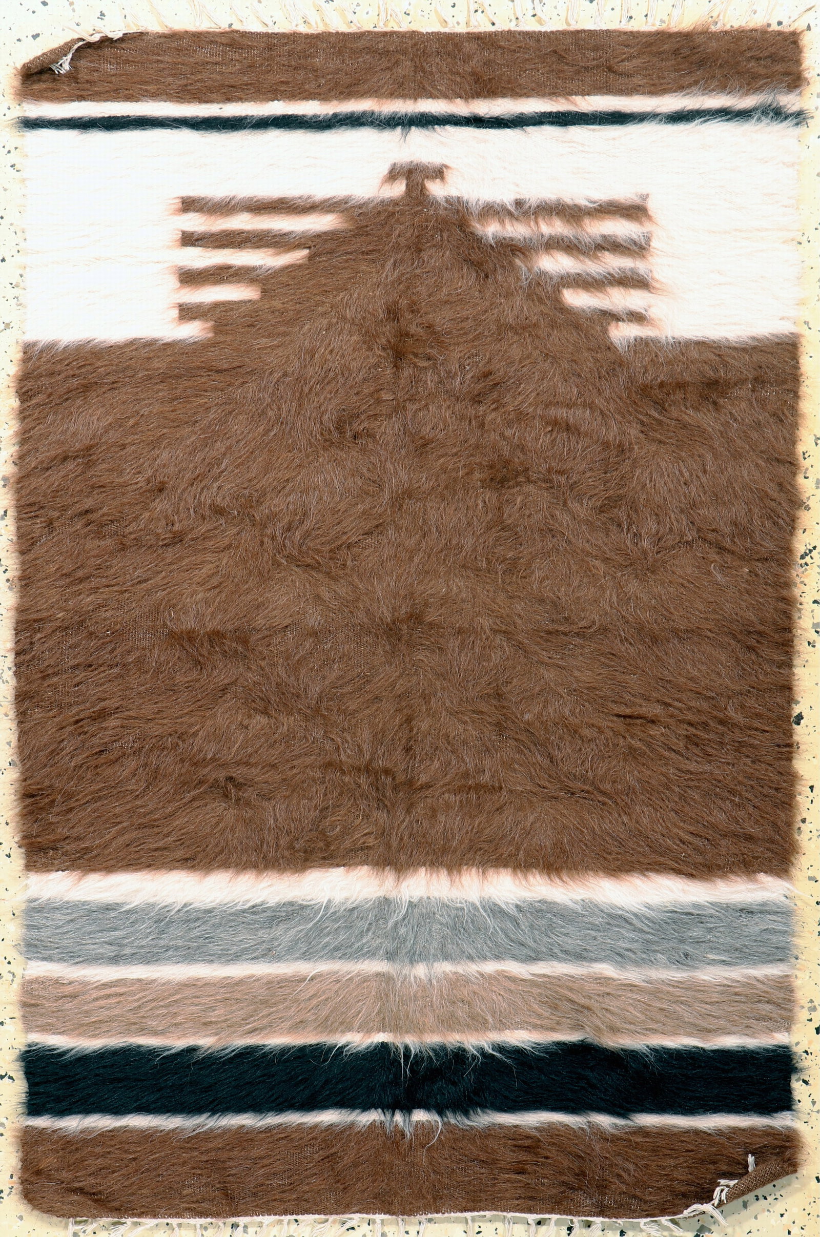 #'Siirt#'Kilim, Turkey, early 20th century, goat hair: #'Siirt#'Kilim, Turkey, early 20th century, goat hair, approx. 125 x 82 cm, condition: 2 .Rugs, Carpets & Flatweaves