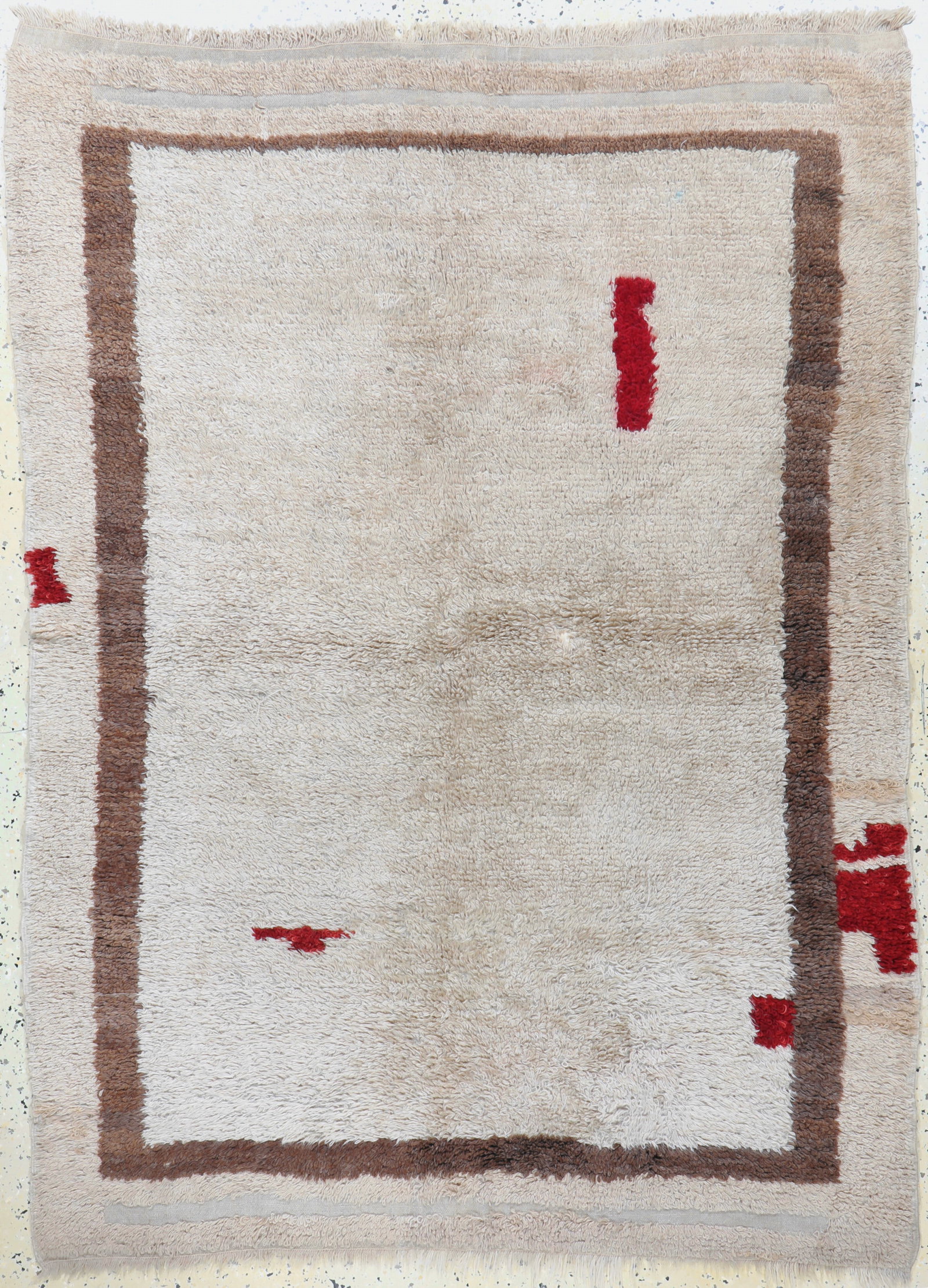 #'Tuelue#' sleeping carpet, Turkey, early 20th century: #'Tuelue#' sleeping carpet, Turkey, early 20th century, wool on wool, approx. 210 x 150 cm, condition: 2, (patched hole). Rugs, Carpets & Flatweaves
