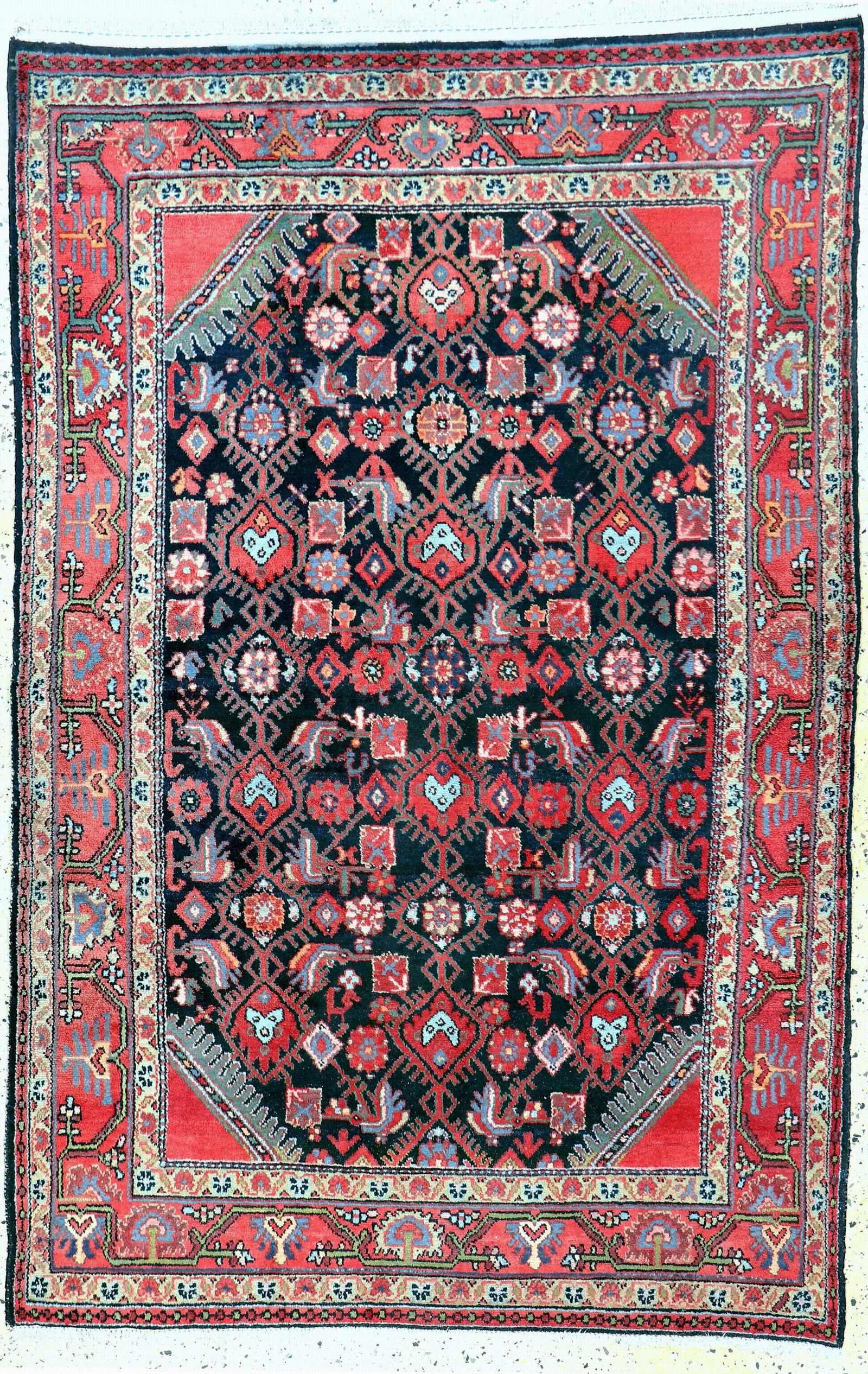 Shahsawan, Persia, mid-20th century, wool on cotton (1 of 6)