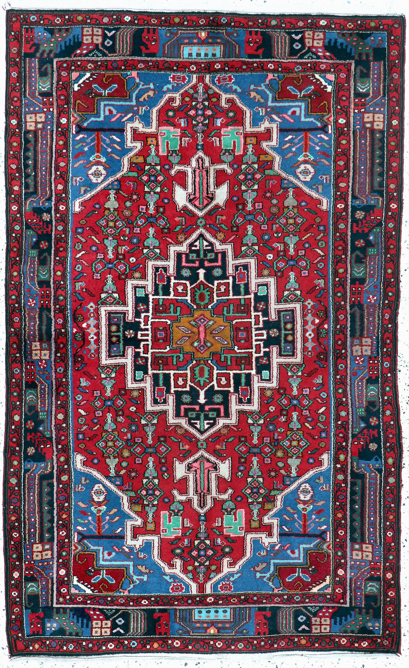 Toyserkan, Persia, mid-20th century, wool on cotton: Toyserkan, Persia, mid-20th century, wool on cotton, approx. 210 x 133 cm, condition: 2. Rugs, Carpets & Flatweaves