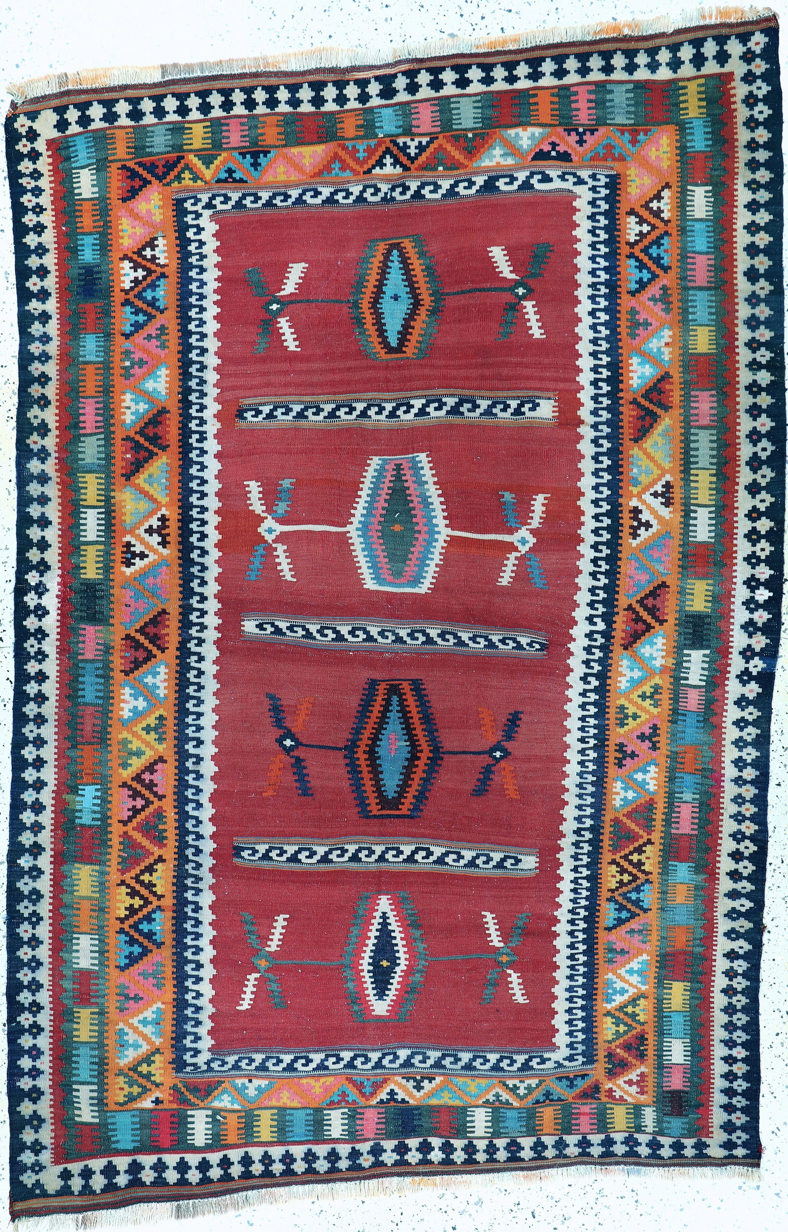 Ghashgai Kilim, Persia, early 20th century, wool on (1 of 8)