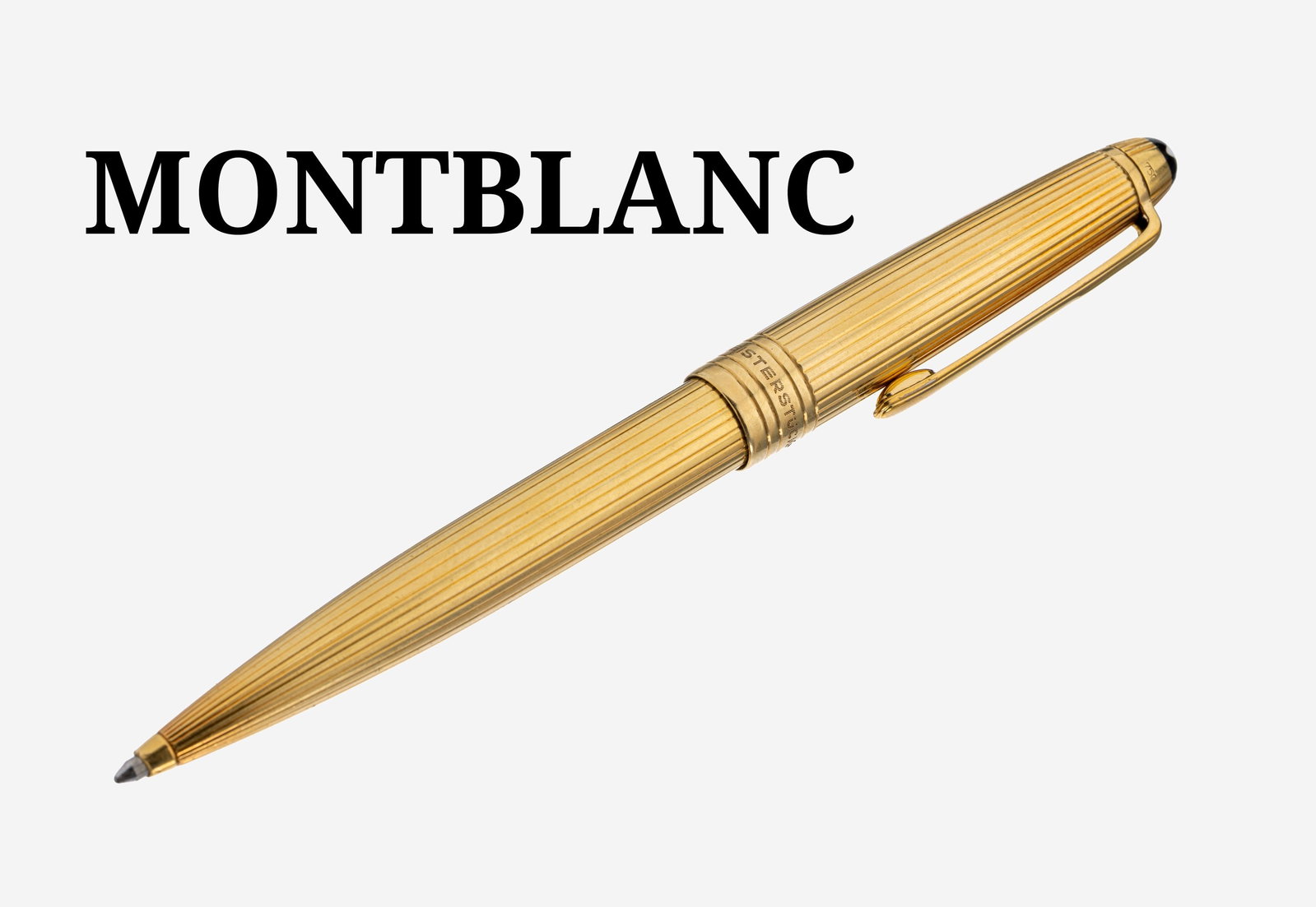 18 kt gold MONTBLANC ballpen (1 of 1)