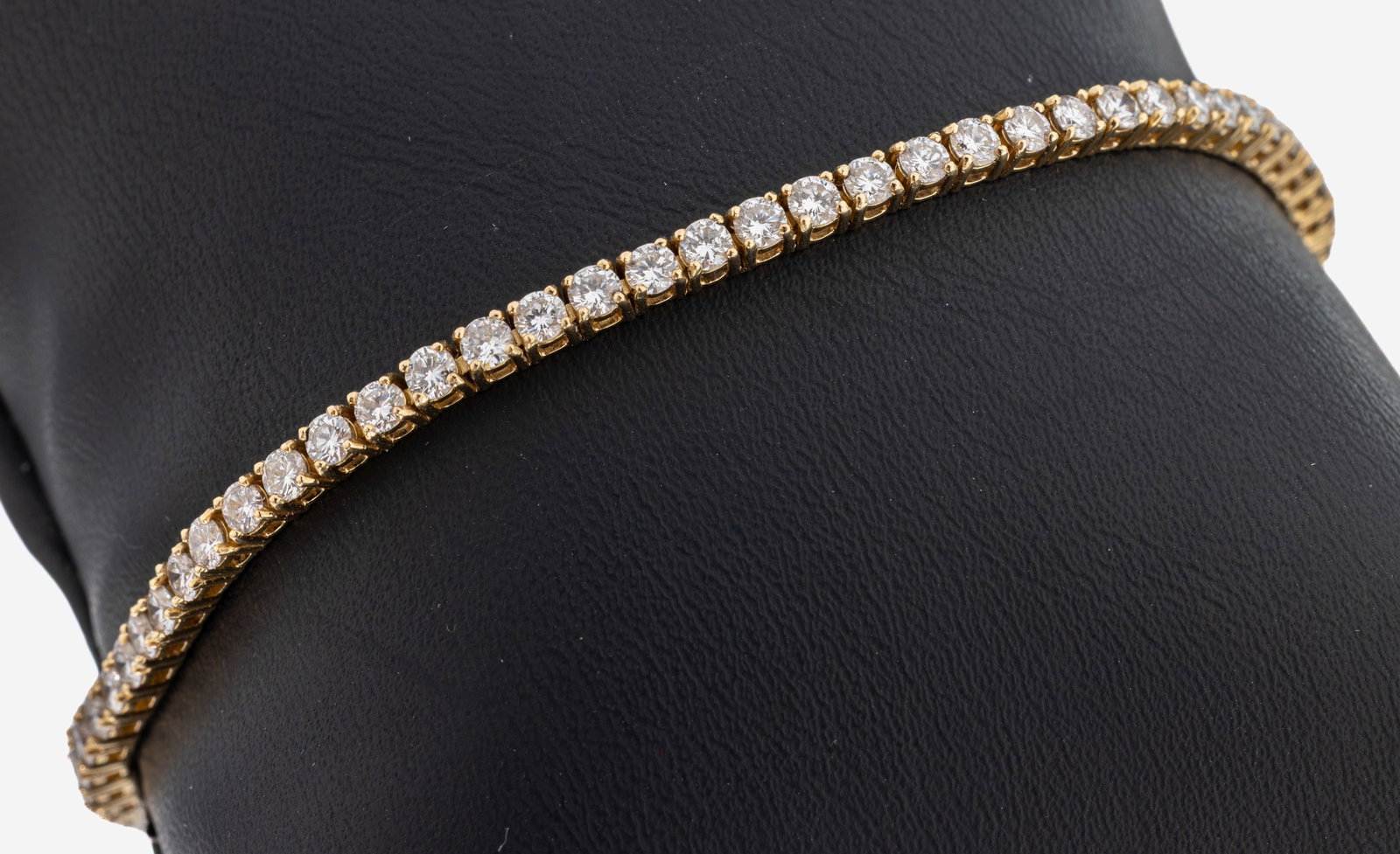 14 kt gold brilliant-rivierebracelet (1 of 1)