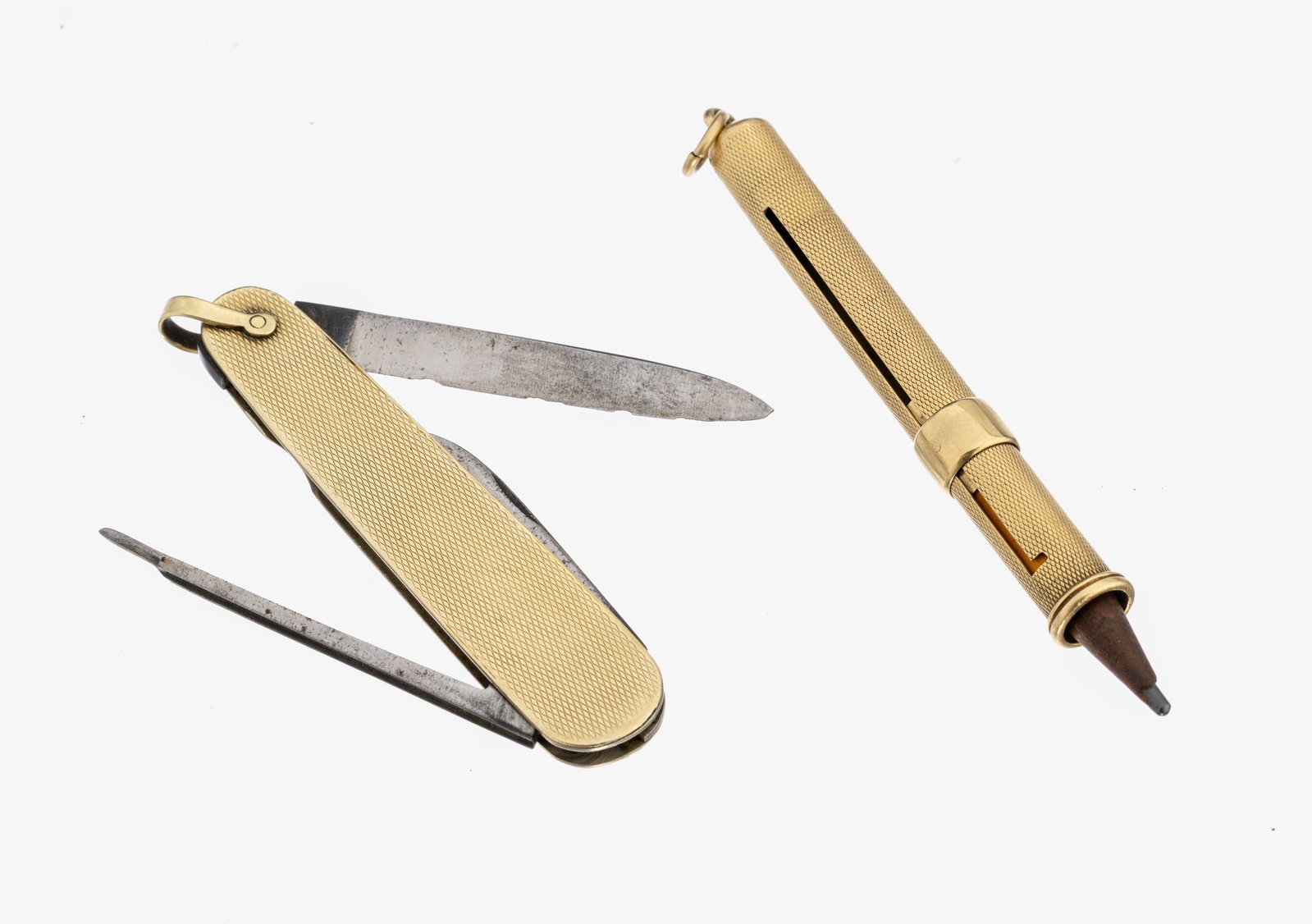14 kt gold pencil holder (1 of 1)