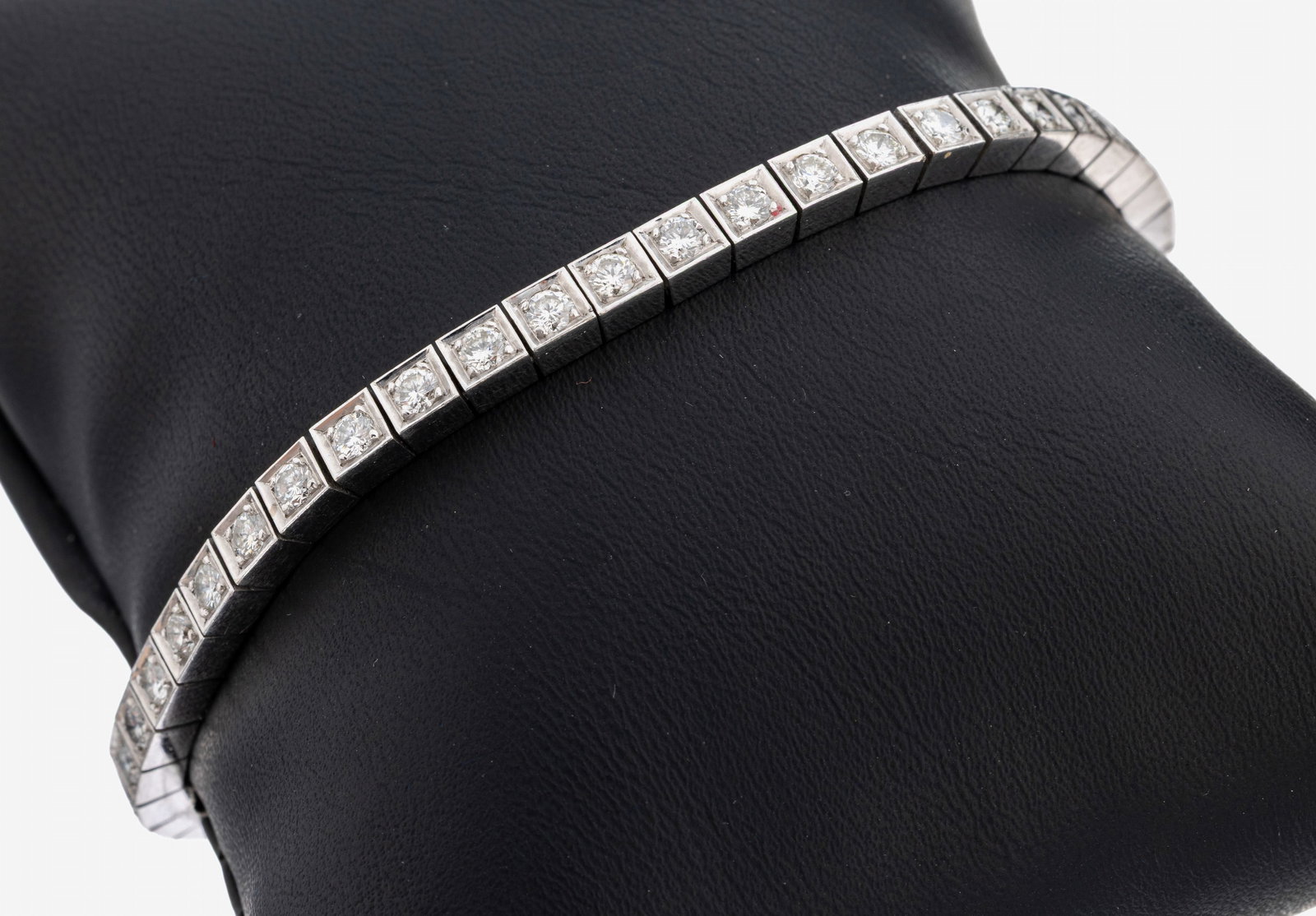 18 kt gold brilliant-rivierebracelet (1 of 1)