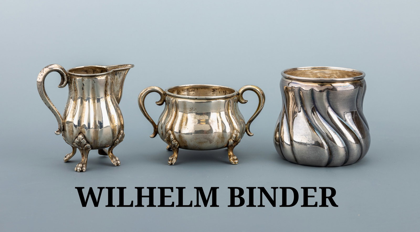 Cream jug and sugar bowl, Germany (1 of 1)