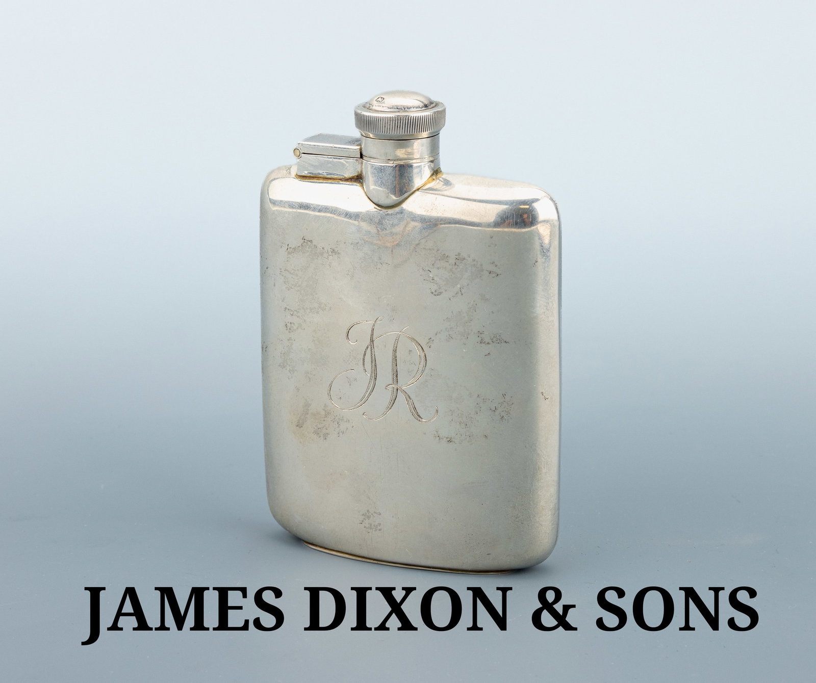 Hip flask, England, Sheffield, 1942 (1 of 1)