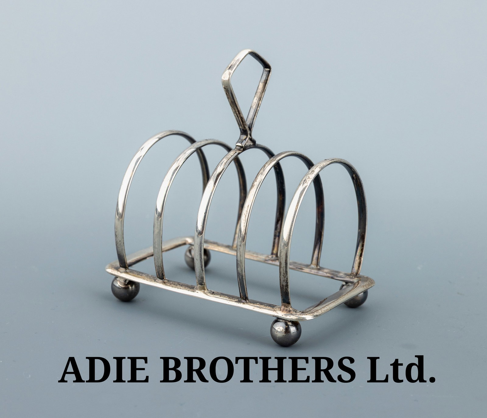Small toast rack, England, Birmingham, 1922 (1 of 1)