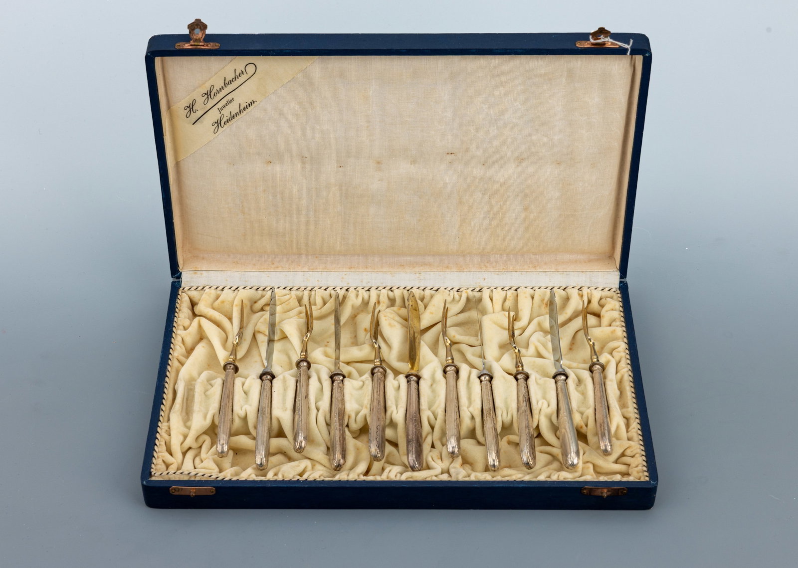 Fruit Cutlery Set, German, approx. 1890-1900 (1 of 2)