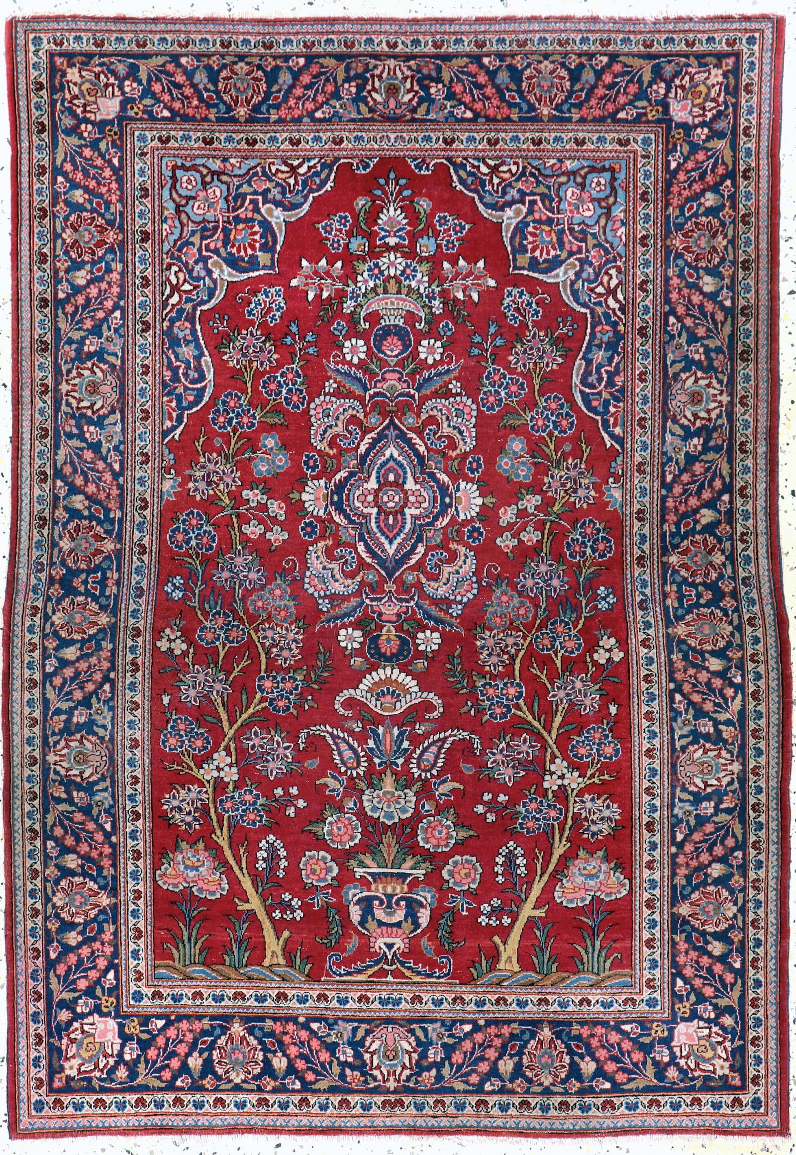 Kashan cork old, Persia, early 20th century, corkwool on (1 of 6)