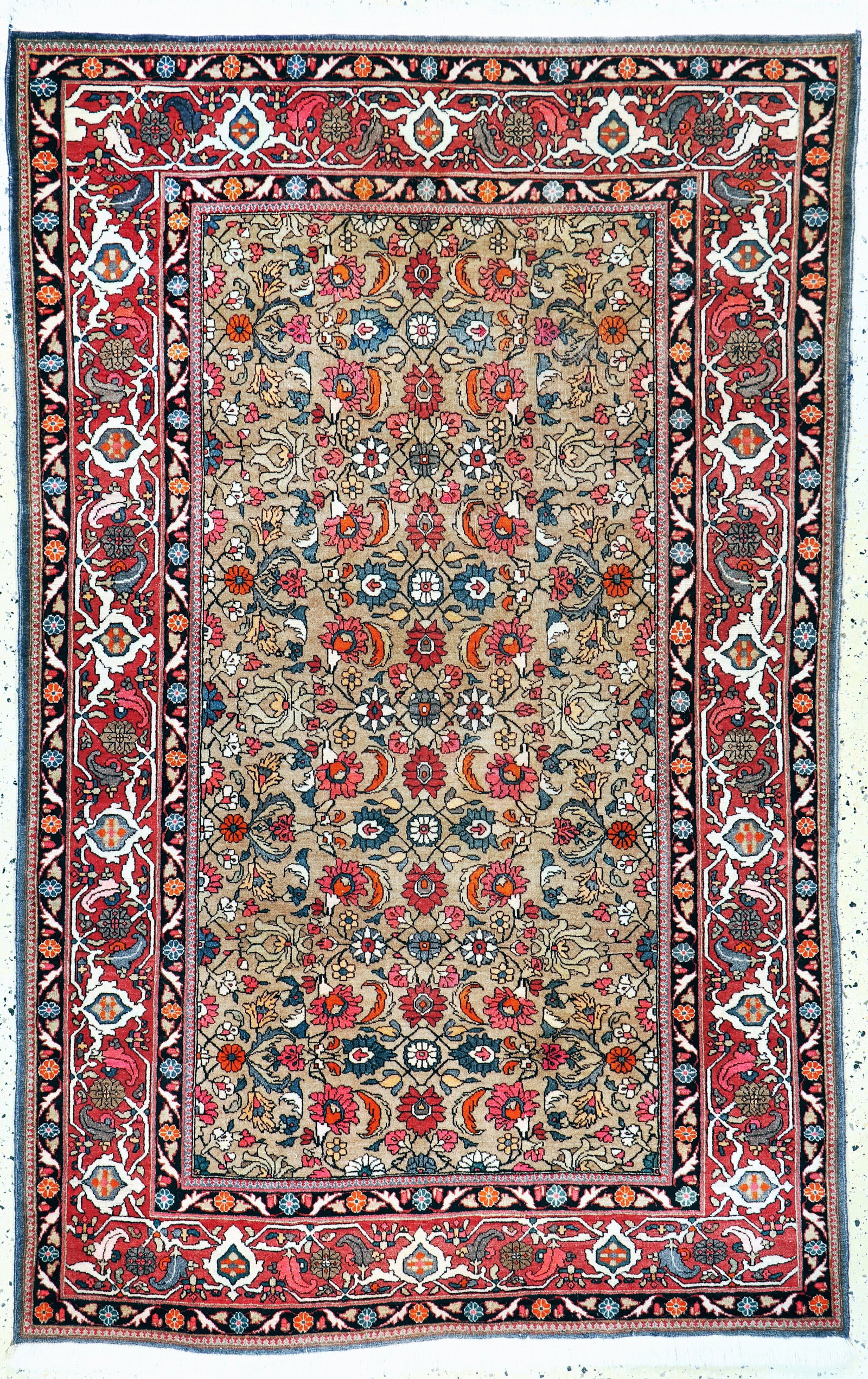 Gholtogh, Persia, mid-20th century, wool on cotton: Gholtogh, Persia, mid-20th century, wool on cotton, approx. 218 x 140 cm, condition: 2-3. Rugs, Carpets & Flaweaves