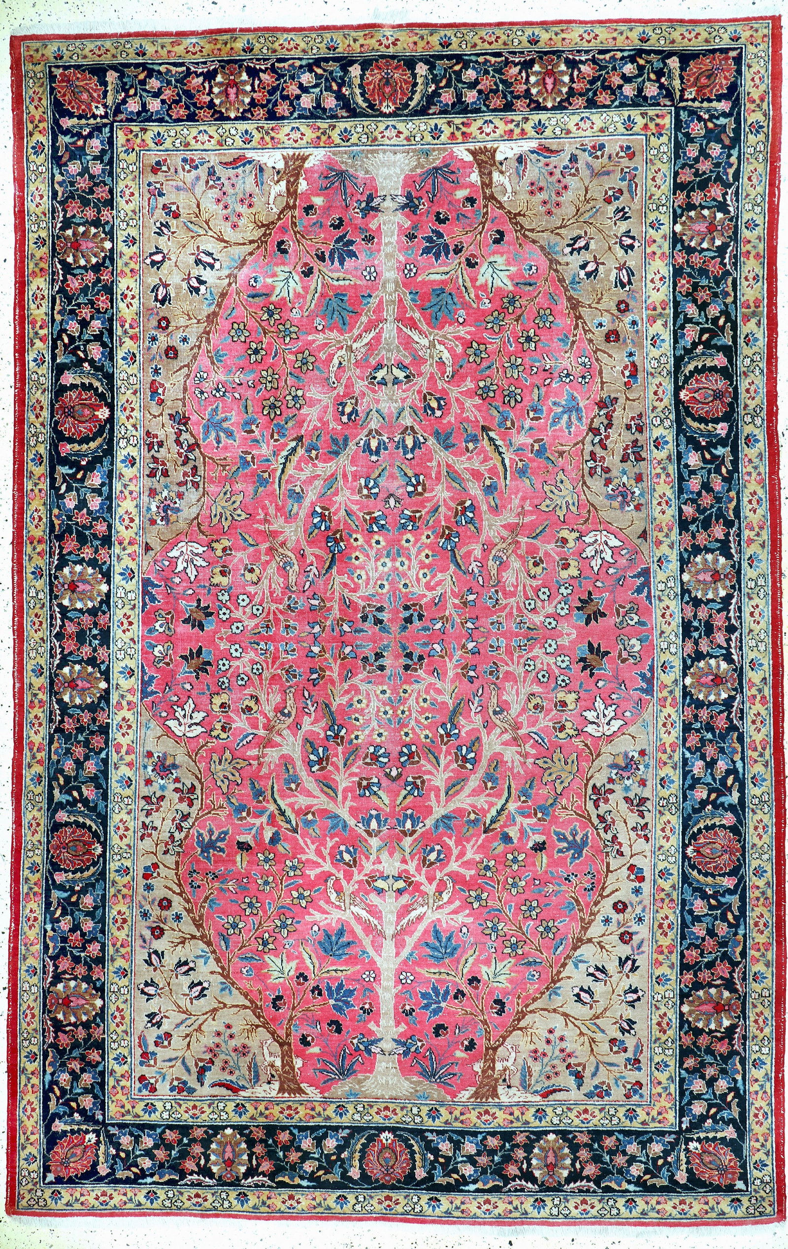 Tabriz old, Persia, early 20th century, wool on cotton (1 of 10)