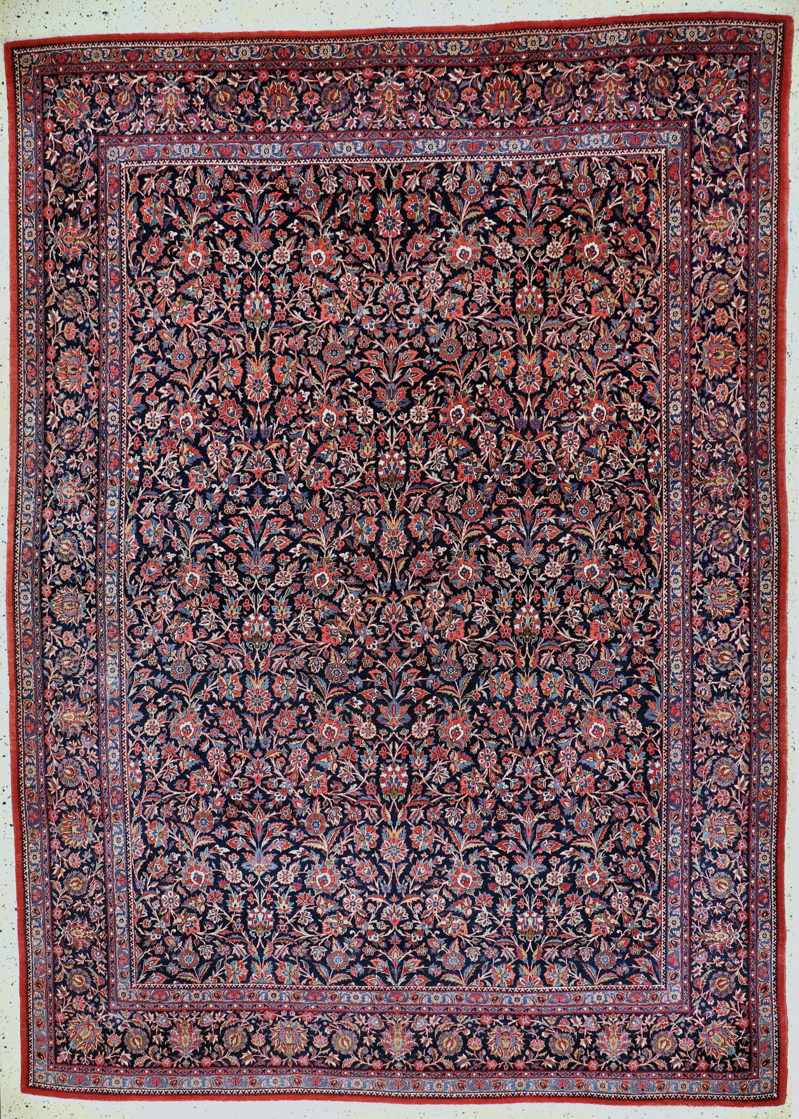Ghaswin fine antique, Persia, around 1900, corkwool on (1 of 10)