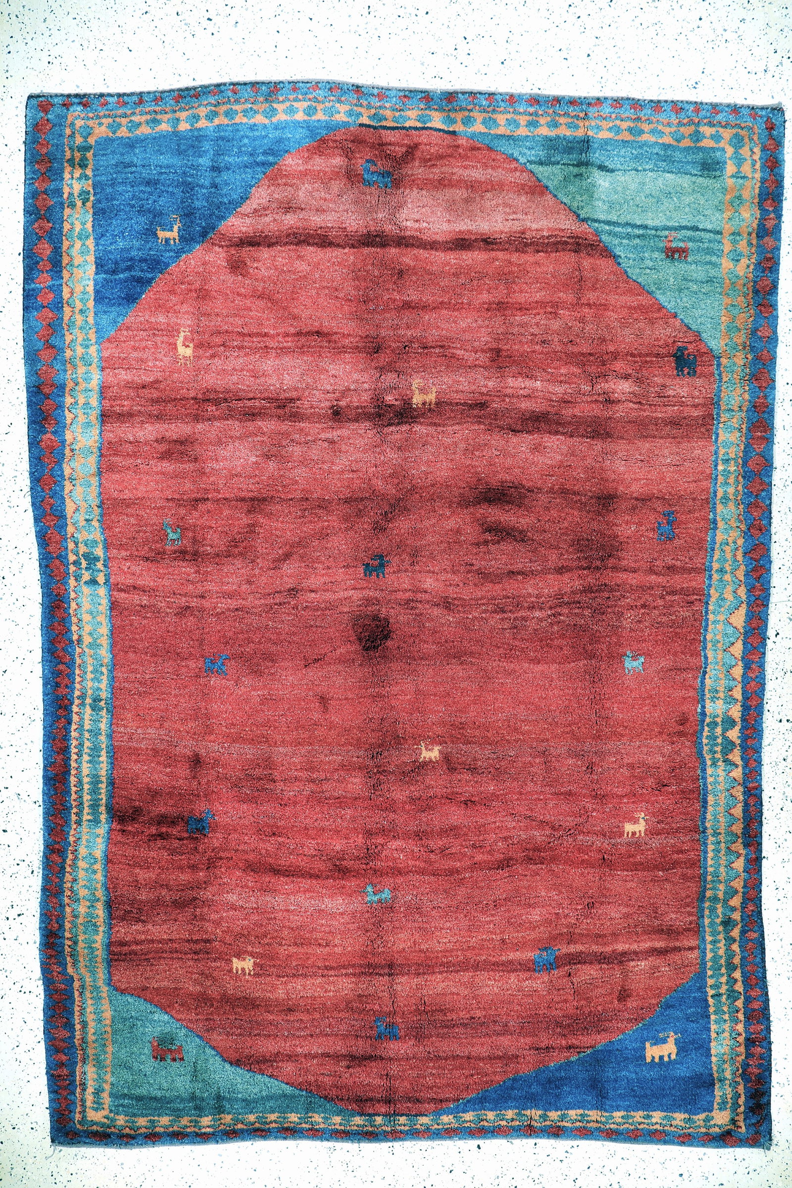 Gabbeh, Persia, late 20th century, wool on wool (1 of 9)