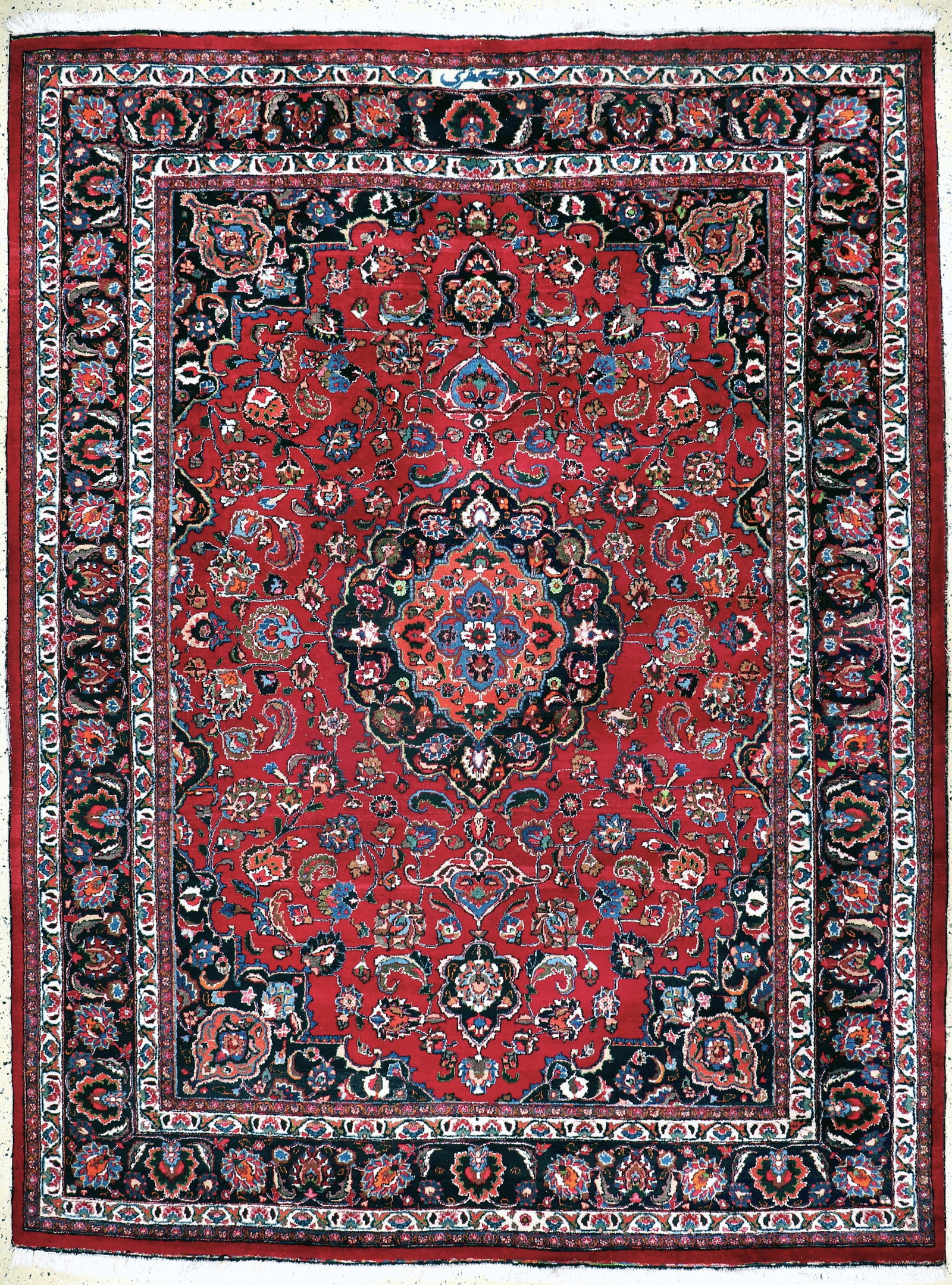 Mashhad, Persia, mid-20th century, wool on cotton (1 of 10)