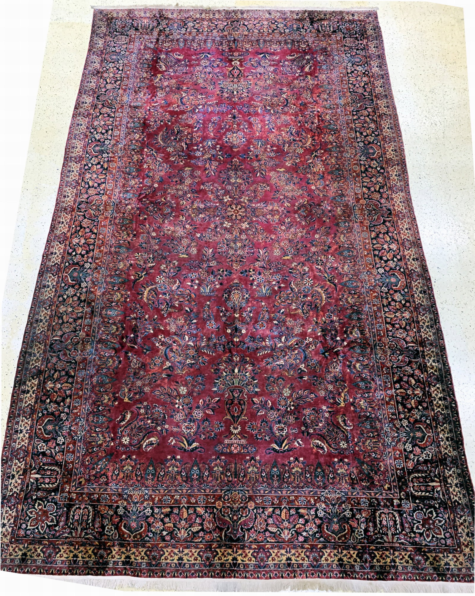 Us Re-Import Kashan fine, Persia, early 20th century (1 of 11)