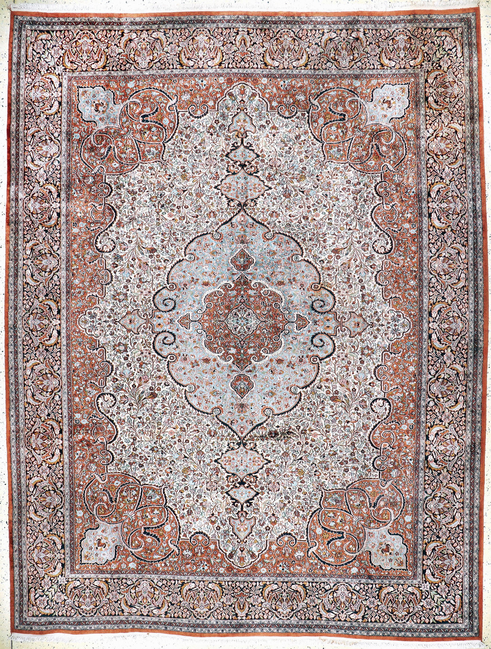 Kashmir, India, late 20th century, mercerized cotton (1 of 10)
